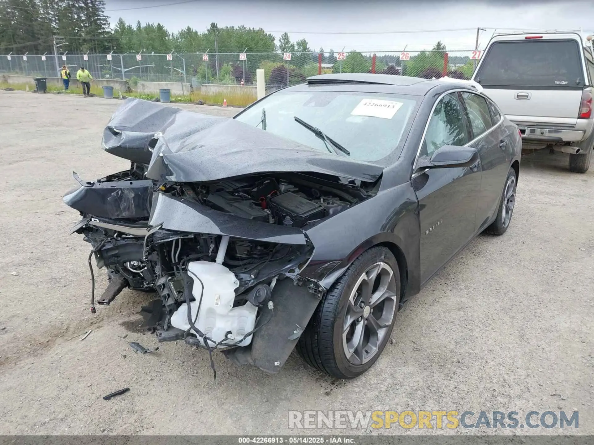 2 Photograph of a damaged car 1G1ZD5ST5PF219455 CHEVROLET MALIBU 2023