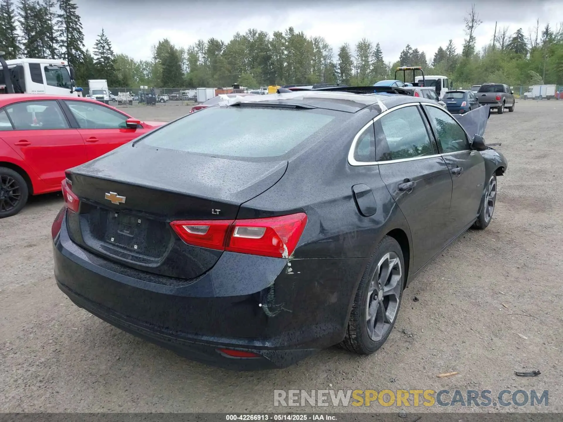4 Photograph of a damaged car 1G1ZD5ST5PF219455 CHEVROLET MALIBU 2023