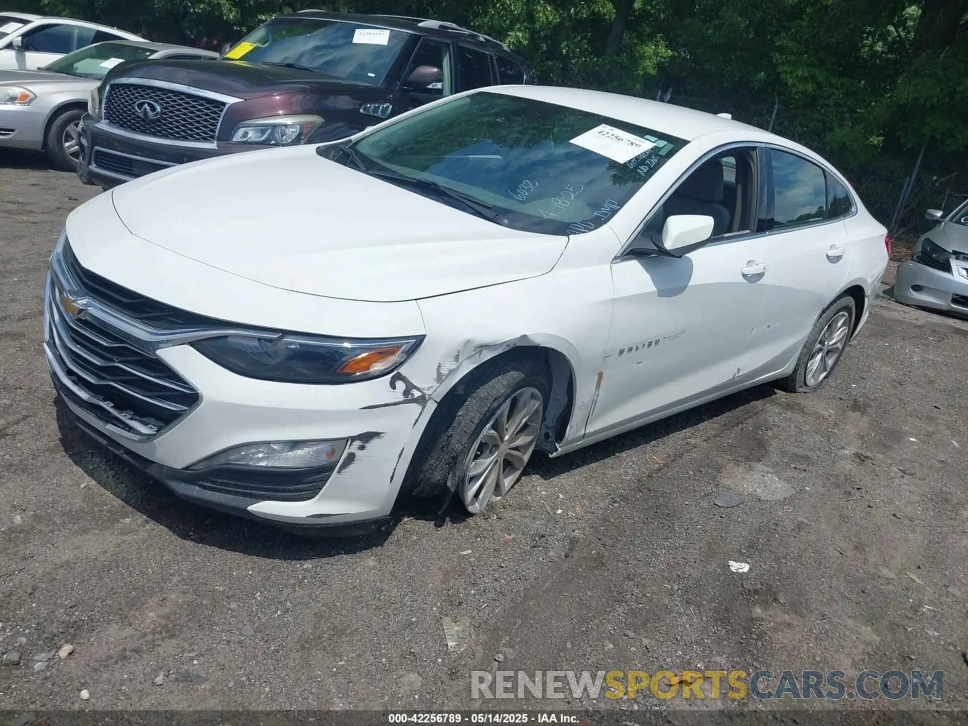 2 Photograph of a damaged car 1G1ZD5ST6PF146032 CHEVROLET MALIBU 2023