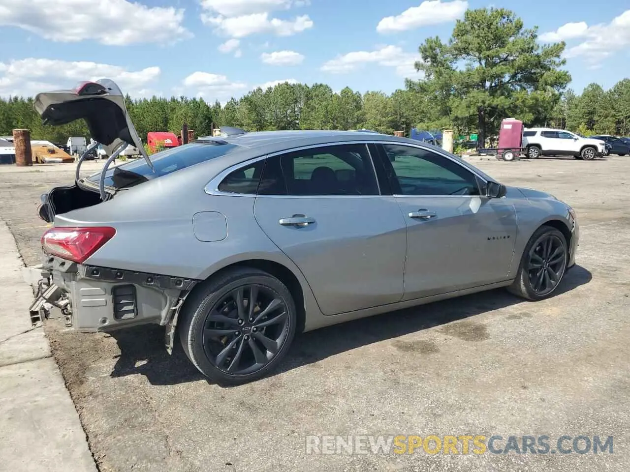 3 Photograph of a damaged car 1G1ZD5ST6PF153465 CHEVROLET MALIBU 2023