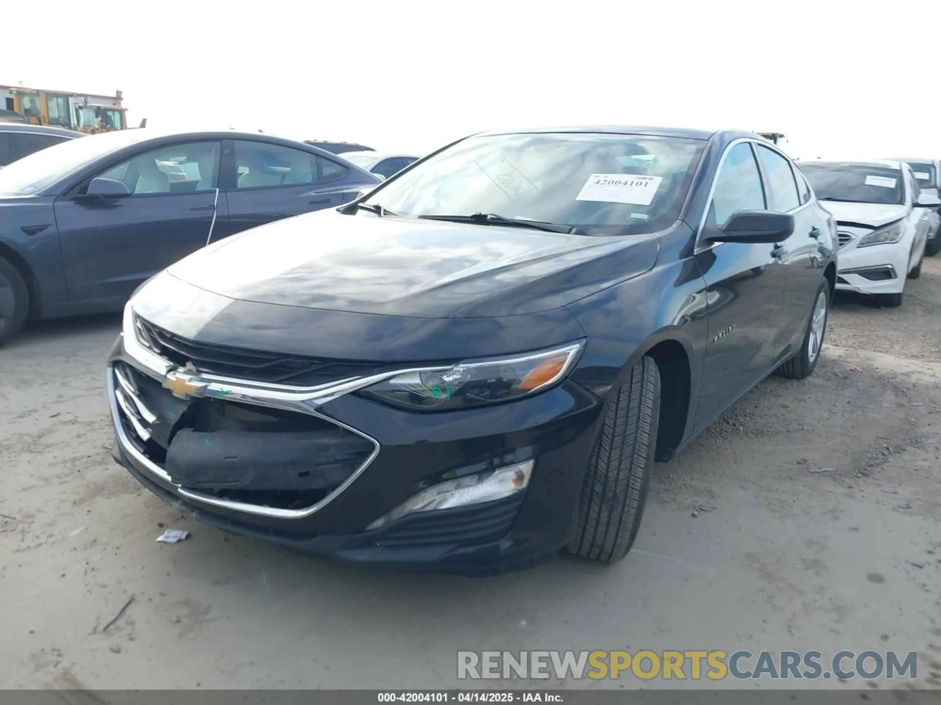 2 Фотография поврежденного автомобиля 1G1ZD5ST6PF166149 CHEVROLET MALIBU 2023