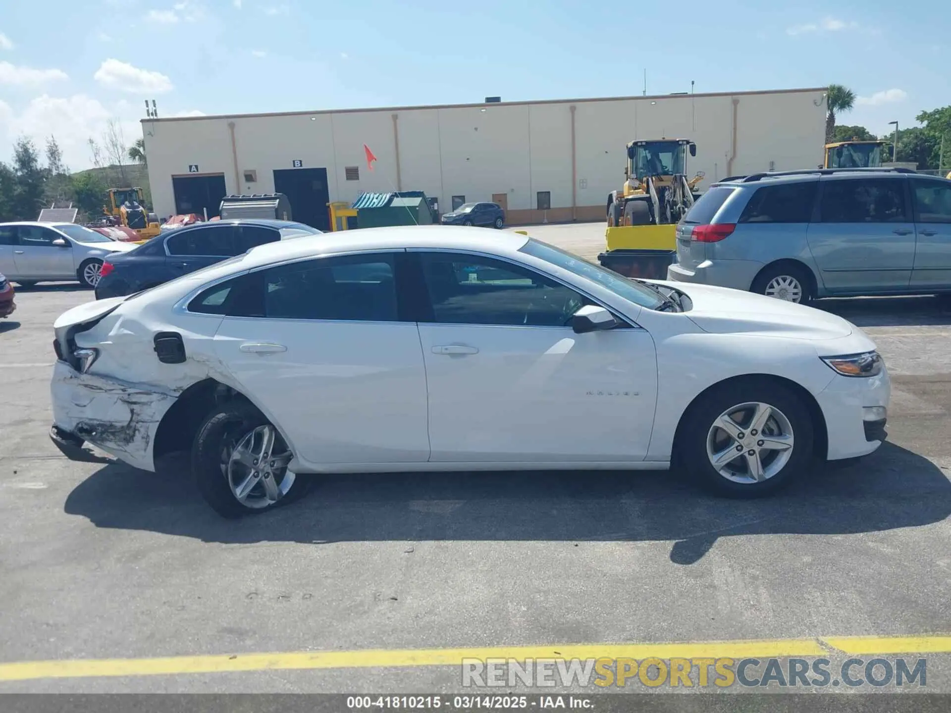13 Photograph of a damaged car 1G1ZD5ST6PF166541 CHEVROLET MALIBU 2023