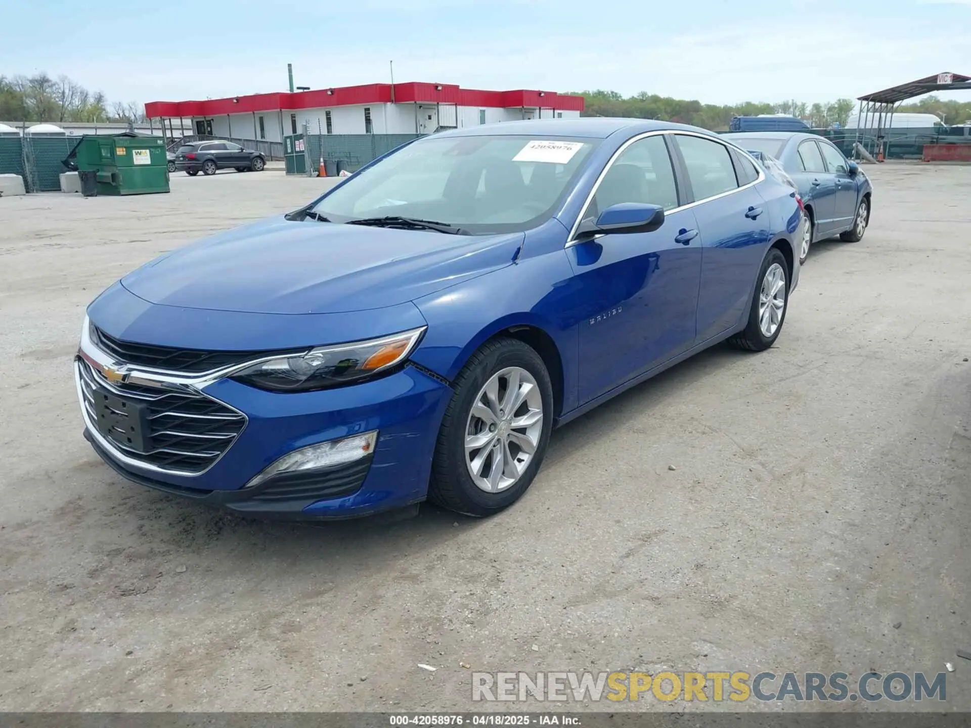 2 Photograph of a damaged car 1G1ZD5ST6PF174414 CHEVROLET MALIBU 2023