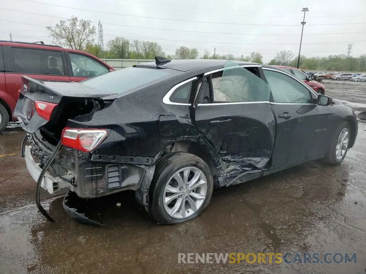 3 Photograph of a damaged car 1G1ZD5ST6PF206682 CHEVROLET MALIBU 2023
