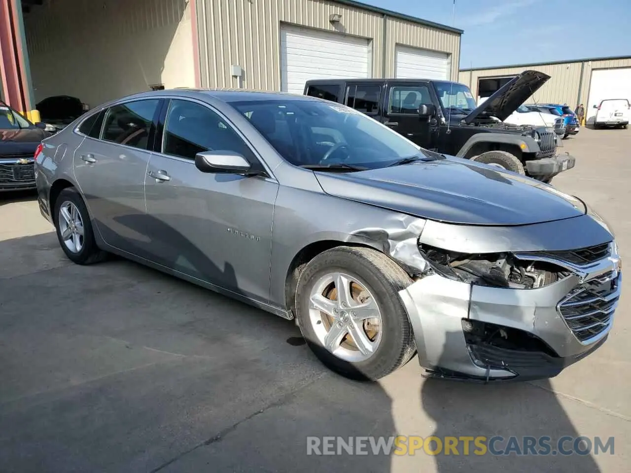 4 Фотография поврежденного автомобиля 1G1ZD5ST6PF208495 CHEVROLET MALIBU 2023