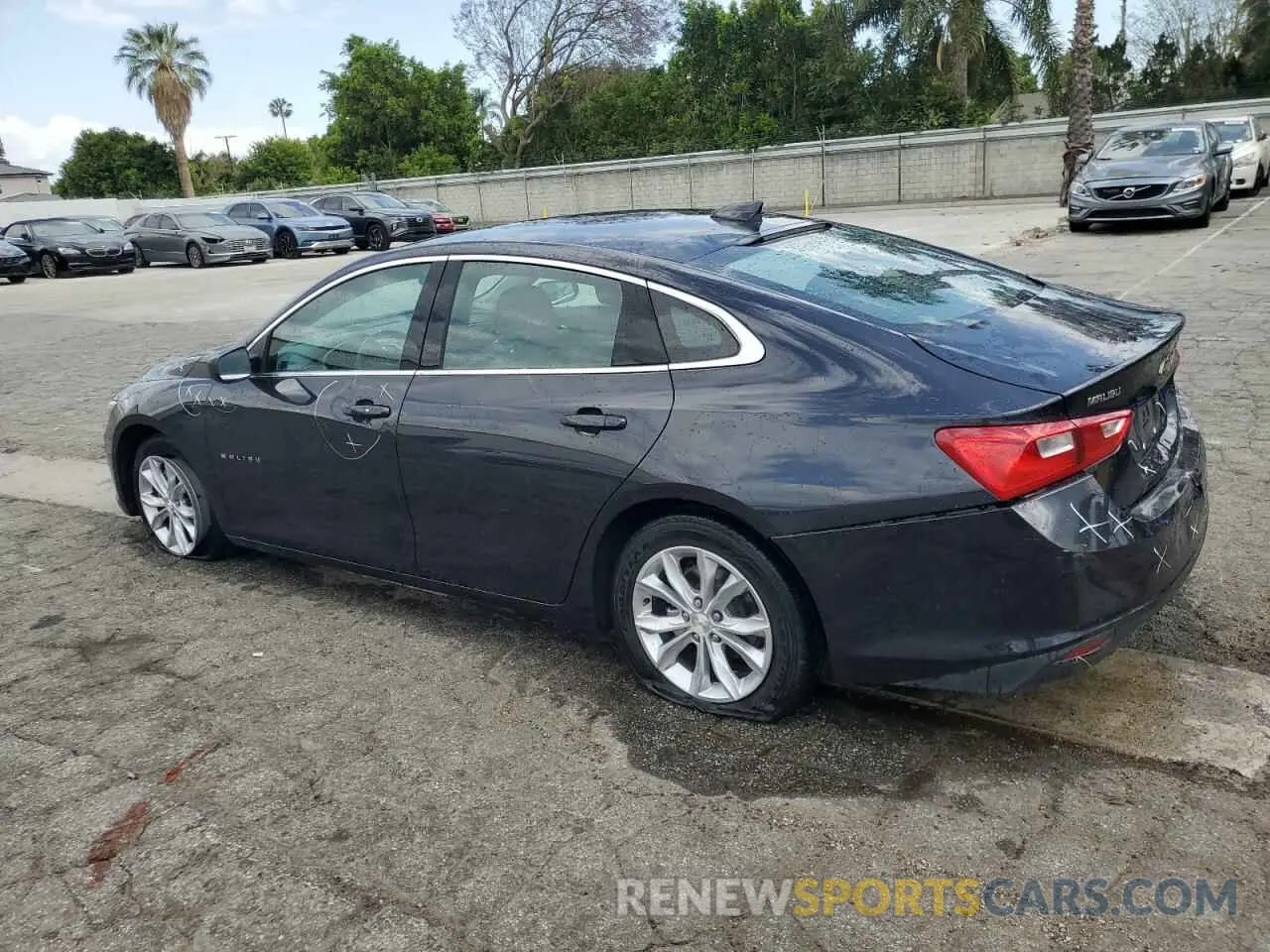 2 Photograph of a damaged car 1G1ZD5ST6PF220615 CHEVROLET MALIBU 2023