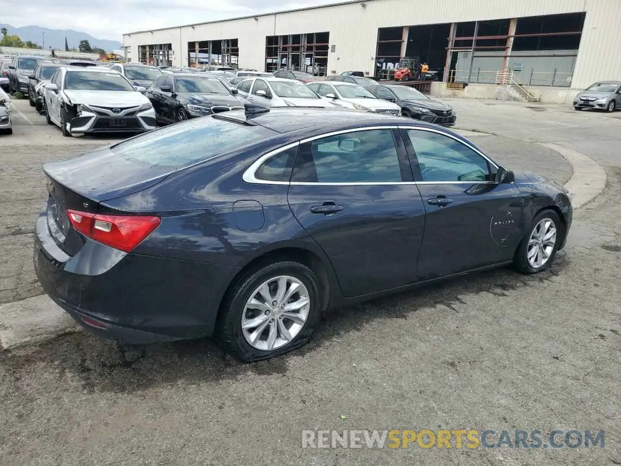 3 Photograph of a damaged car 1G1ZD5ST6PF220615 CHEVROLET MALIBU 2023