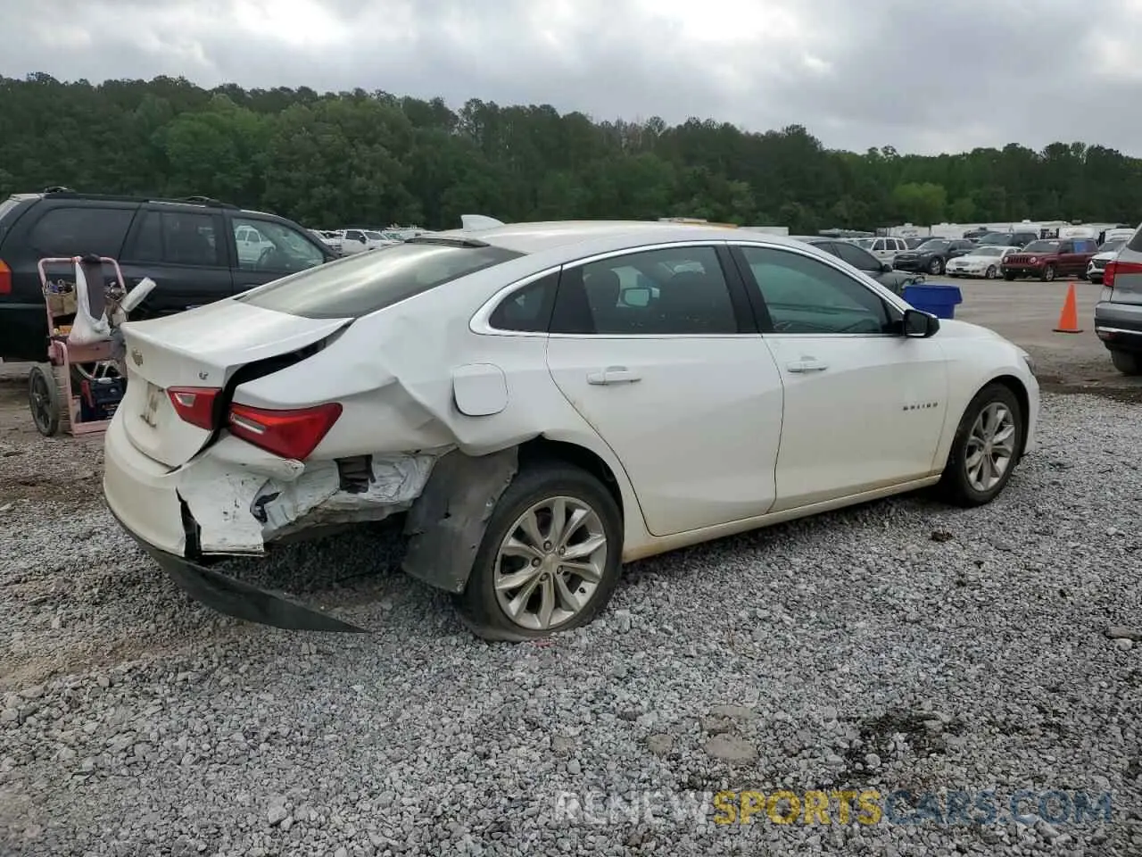 3 Photograph of a damaged car 1G1ZD5ST6PF225412 CHEVROLET MALIBU 2023