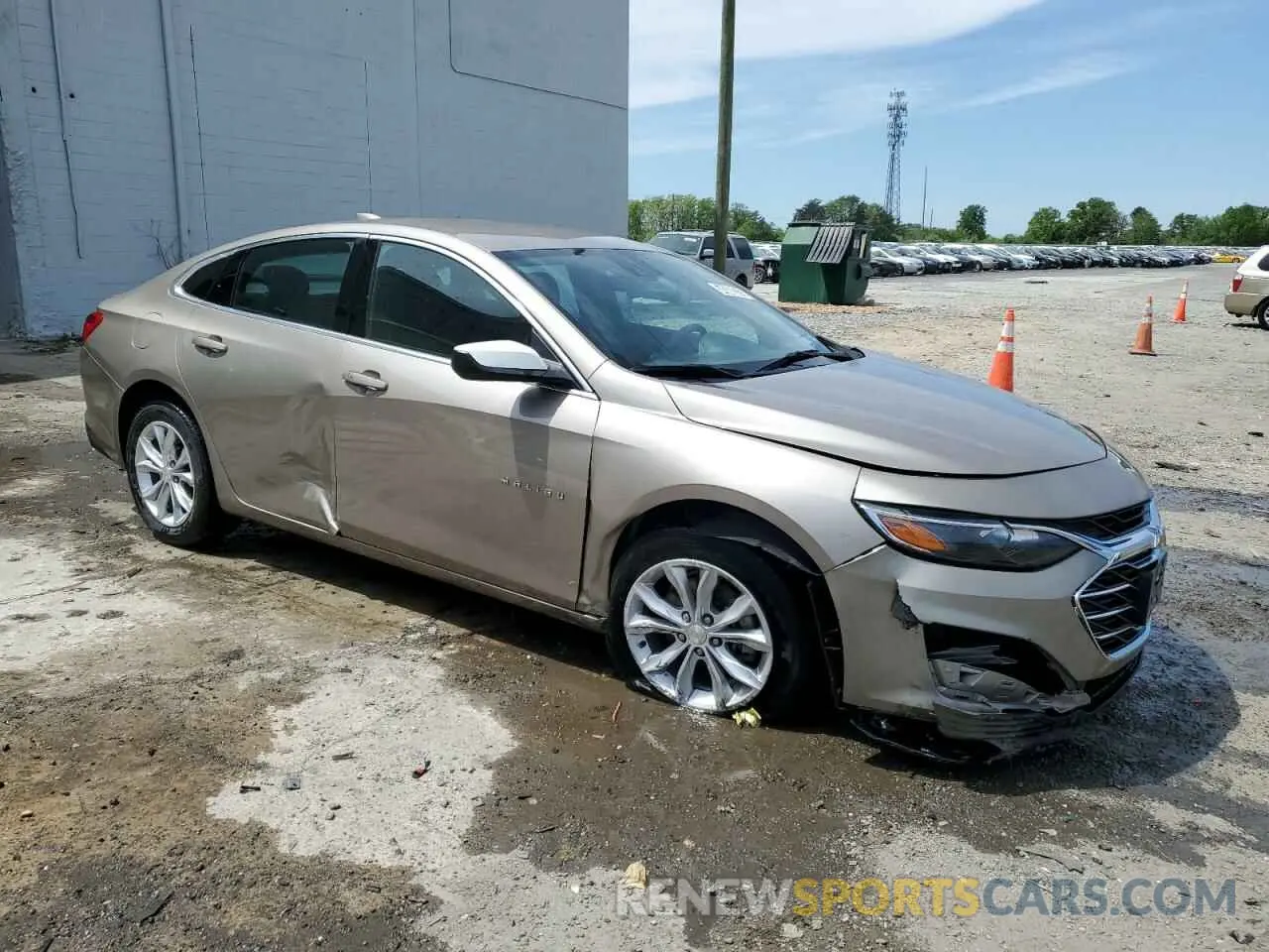 4 Фотография поврежденного автомобиля 1G1ZD5ST7PF138814 CHEVROLET MALIBU 2023