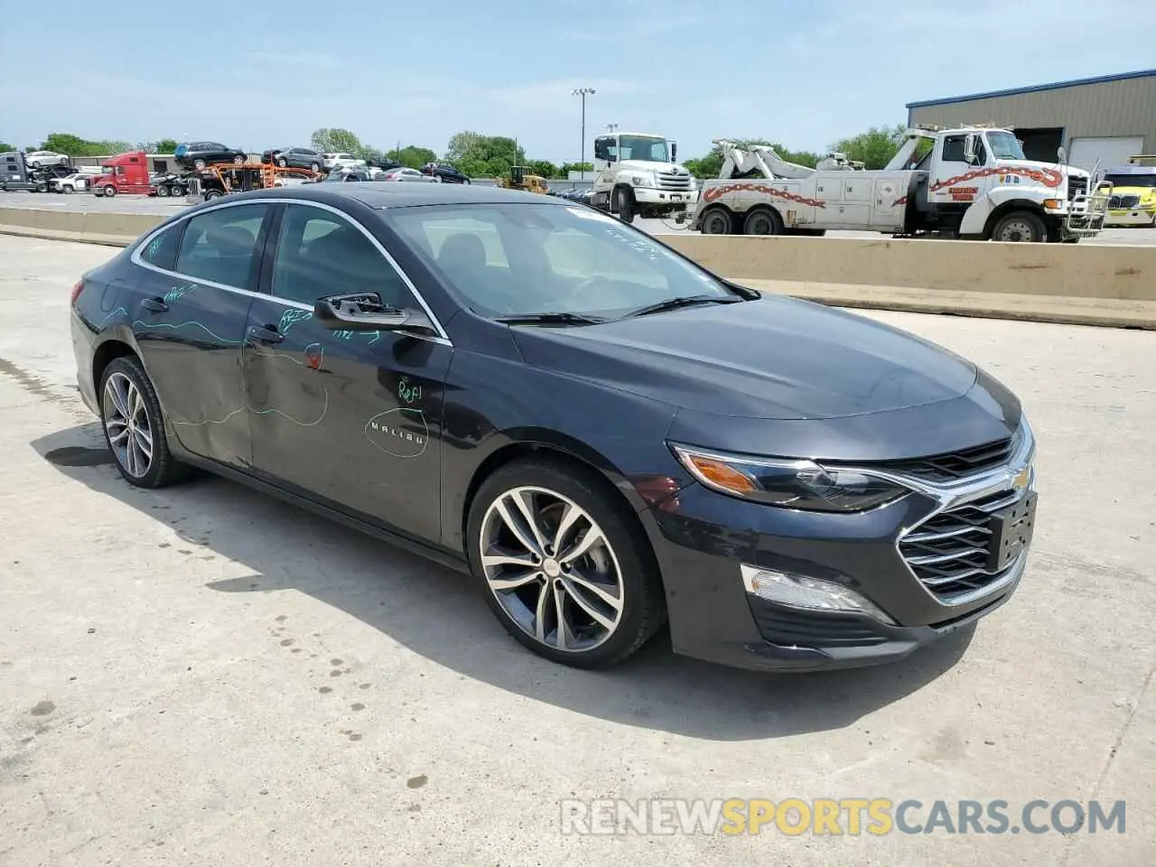 4 Фотография поврежденного автомобиля 1G1ZD5ST7PF167844 CHEVROLET MALIBU 2023