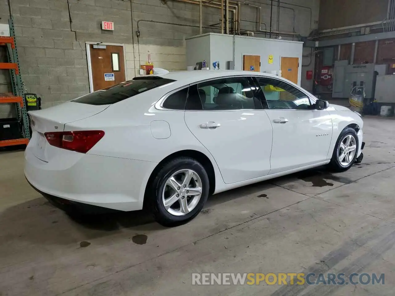 3 Photograph of a damaged car 1G1ZD5ST7PF177287 CHEVROLET MALIBU 2023