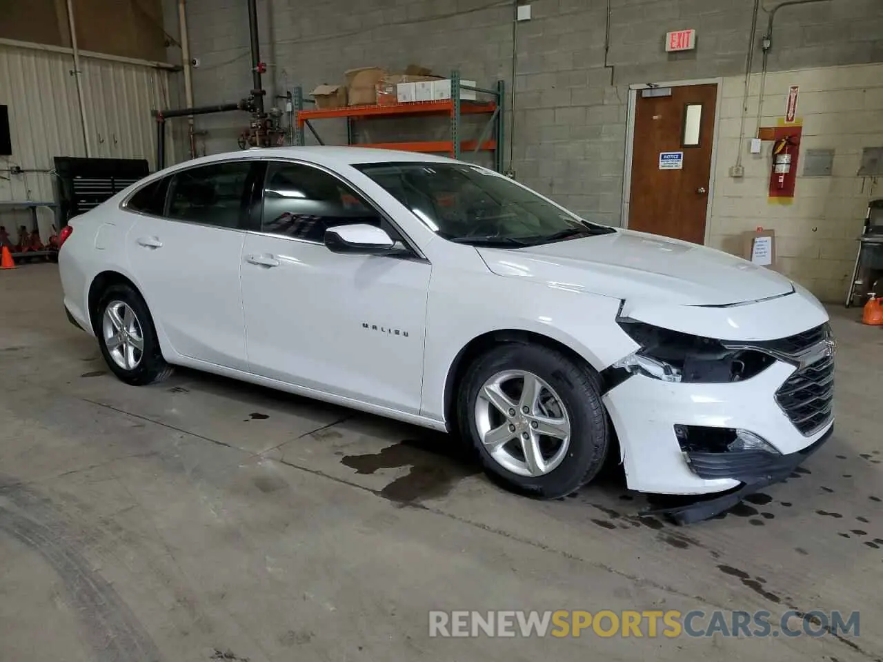 4 Photograph of a damaged car 1G1ZD5ST7PF177287 CHEVROLET MALIBU 2023