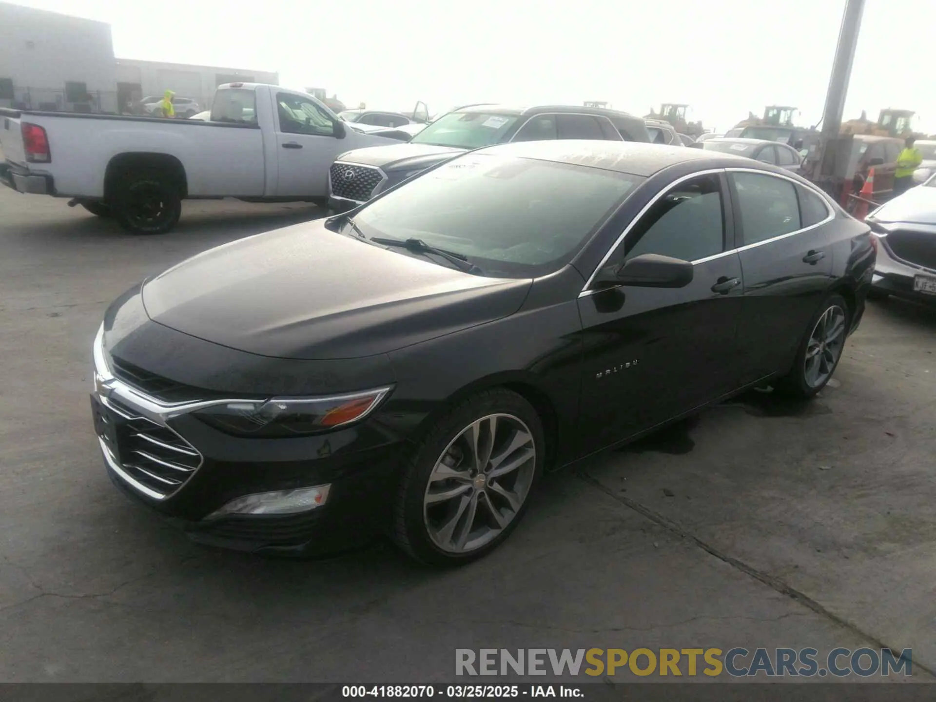 2 Photograph of a damaged car 1G1ZD5ST7PF223121 CHEVROLET MALIBU 2023