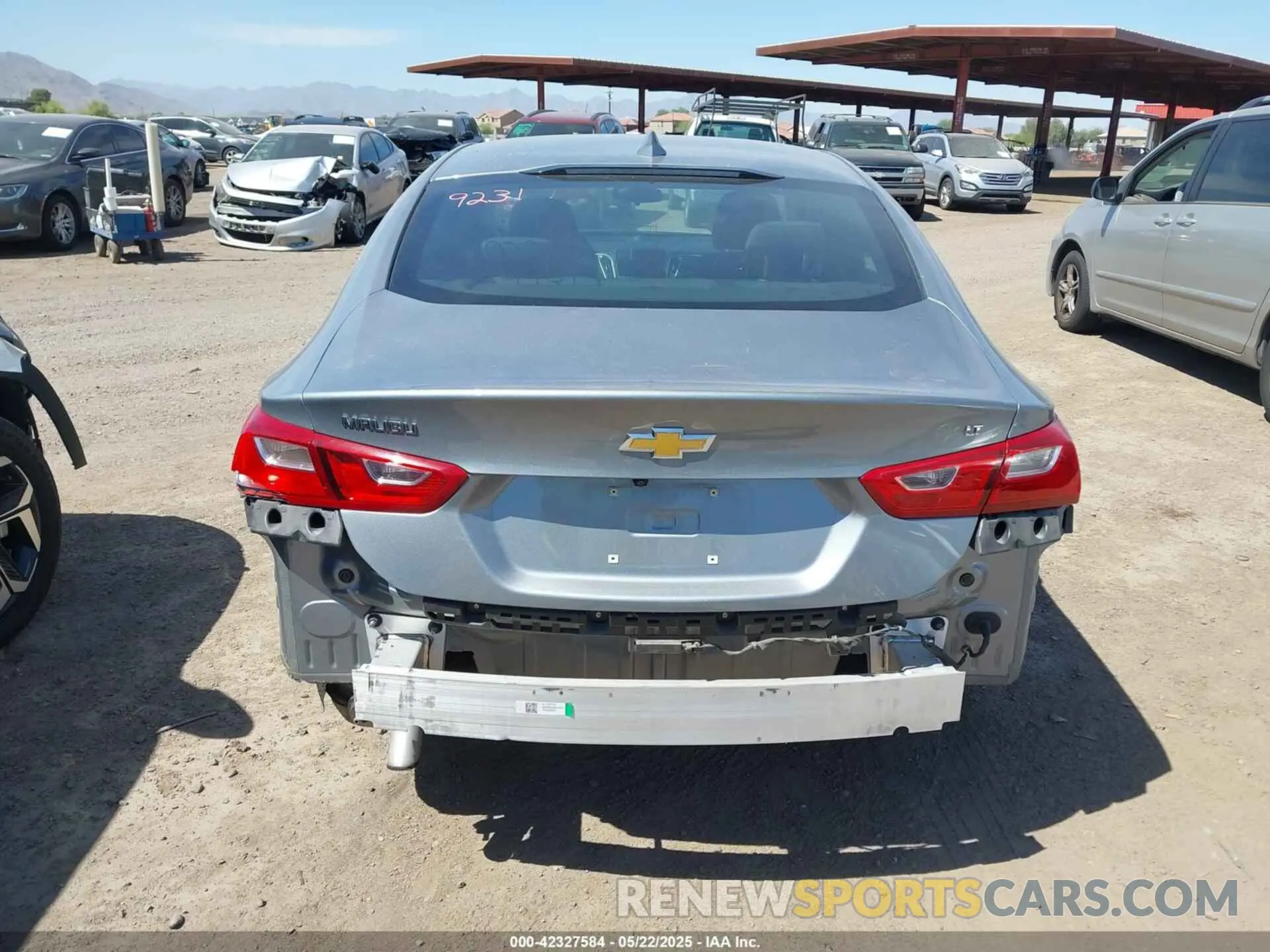 16 Фотография поврежденного автомобиля 1G1ZD5ST7PF242834 CHEVROLET MALIBU 2023