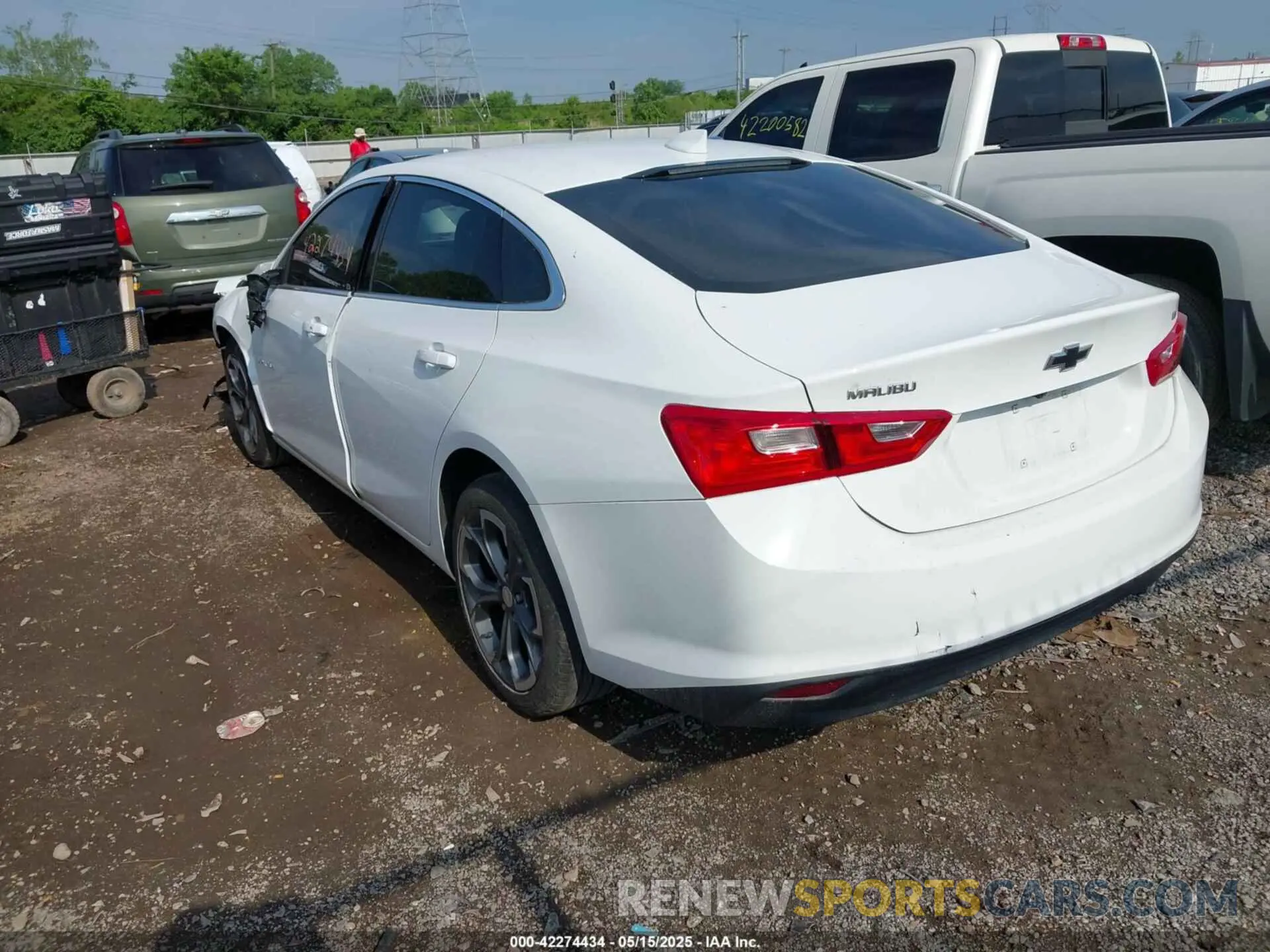 3 Фотография поврежденного автомобиля 1G1ZD5ST8PF111637 CHEVROLET MALIBU 2023