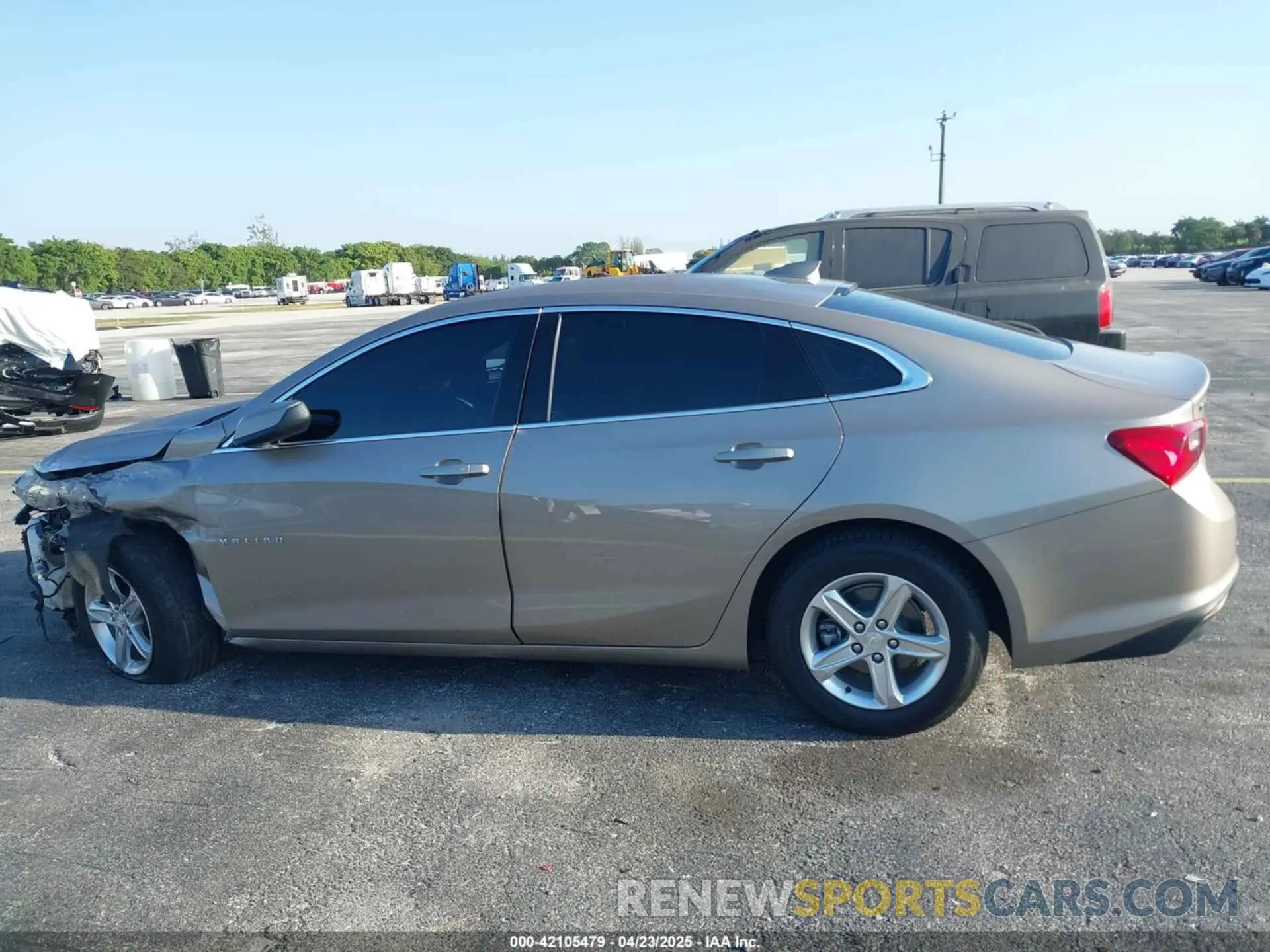 14 Photograph of a damaged car 1G1ZD5ST8PF119124 CHEVROLET MALIBU 2023