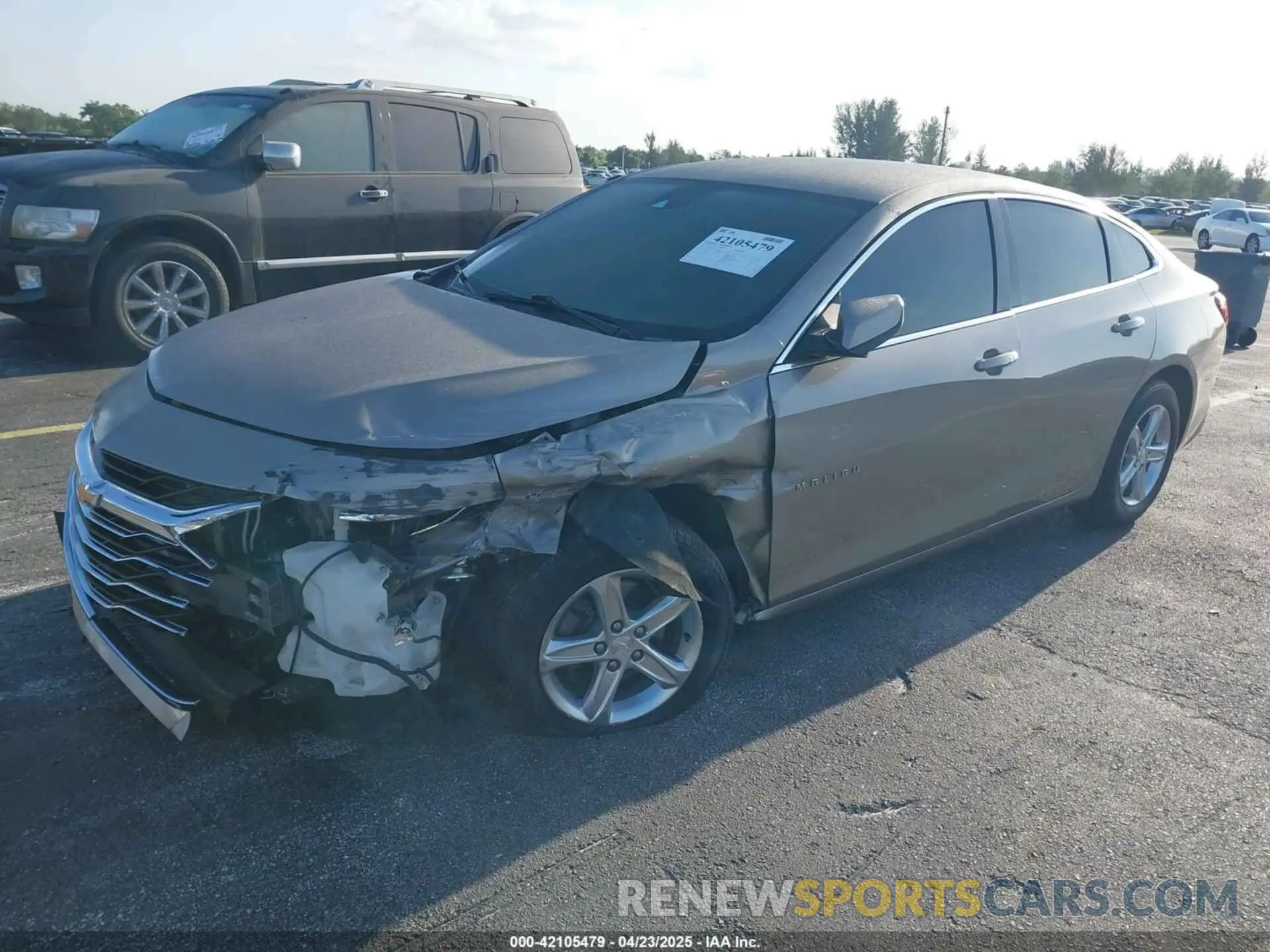 2 Photograph of a damaged car 1G1ZD5ST8PF119124 CHEVROLET MALIBU 2023