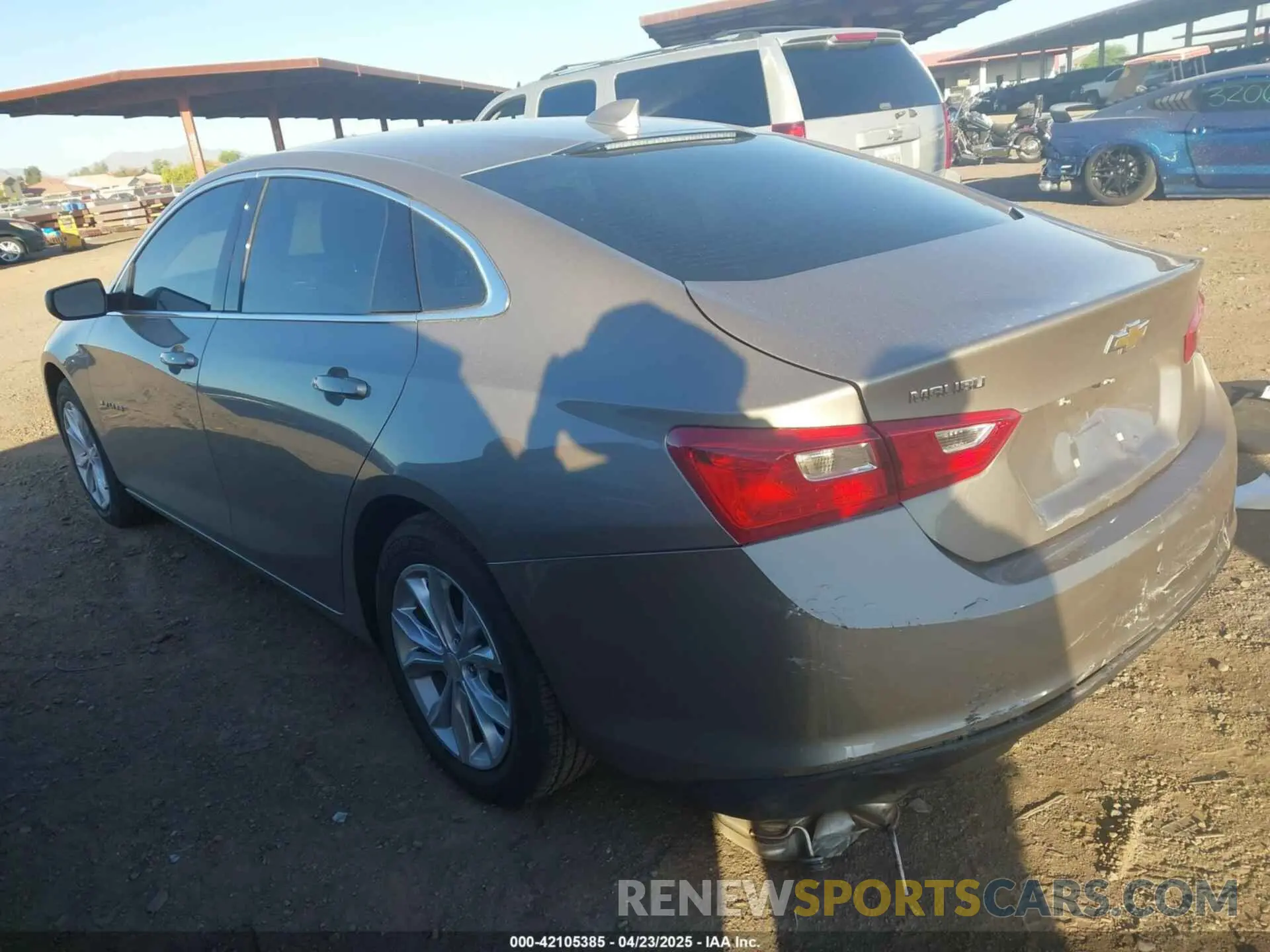 3 Photograph of a damaged car 1G1ZD5ST8PF130656 CHEVROLET MALIBU 2023