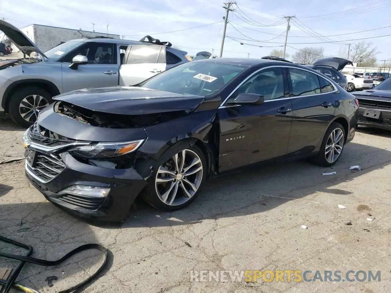 1 Photograph of a damaged car 1G1ZD5ST8PF161616 CHEVROLET MALIBU 2023
