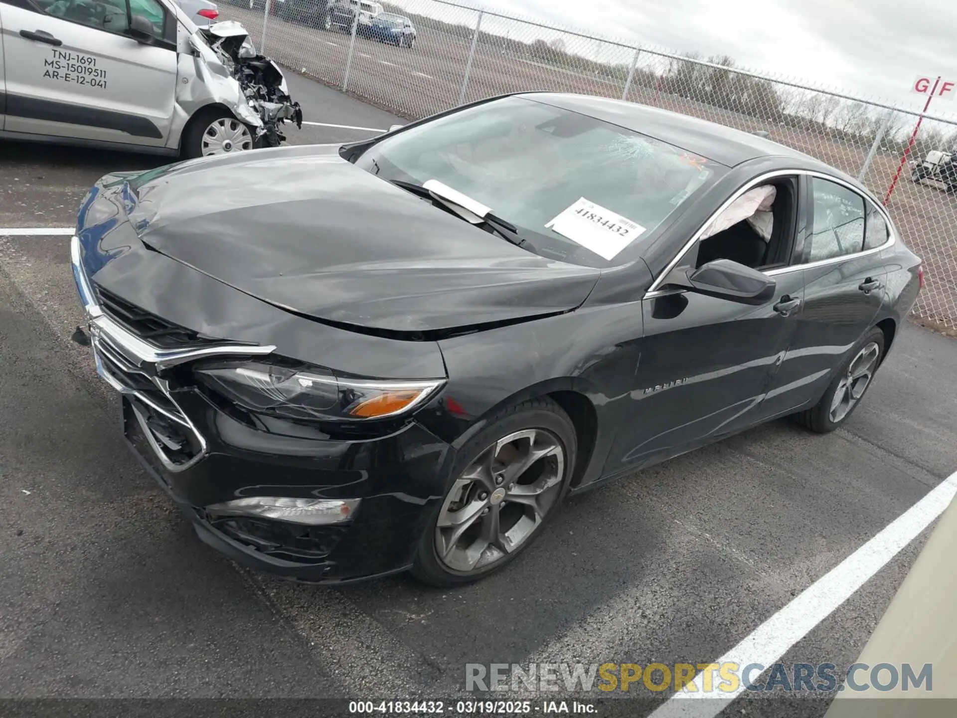2 Photograph of a damaged car 1G1ZD5ST8PF162507 CHEVROLET MALIBU 2023