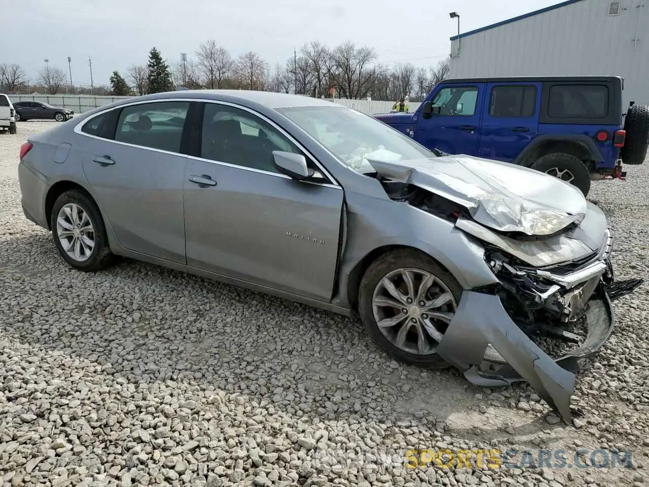 4 Фотография поврежденного автомобиля 1G1ZD5ST8PF163902 CHEVROLET MALIBU 2023