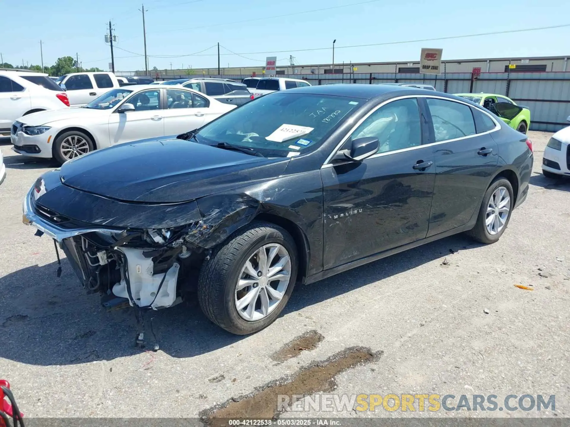 2 Фотография поврежденного автомобиля 1G1ZD5ST8PF181882 CHEVROLET MALIBU 2023