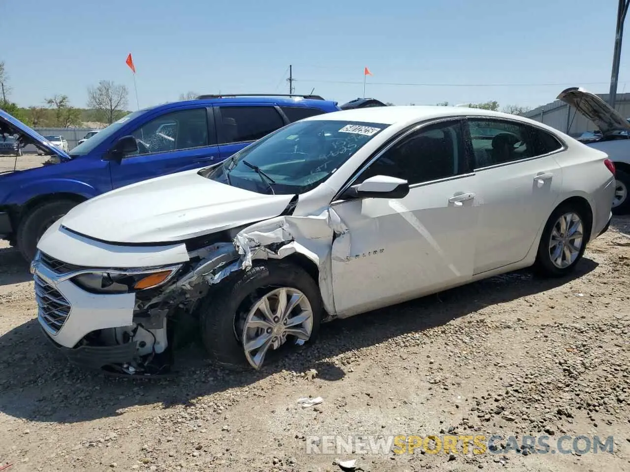 1 Фотография поврежденного автомобиля 1G1ZD5ST8PF194146 CHEVROLET MALIBU 2023