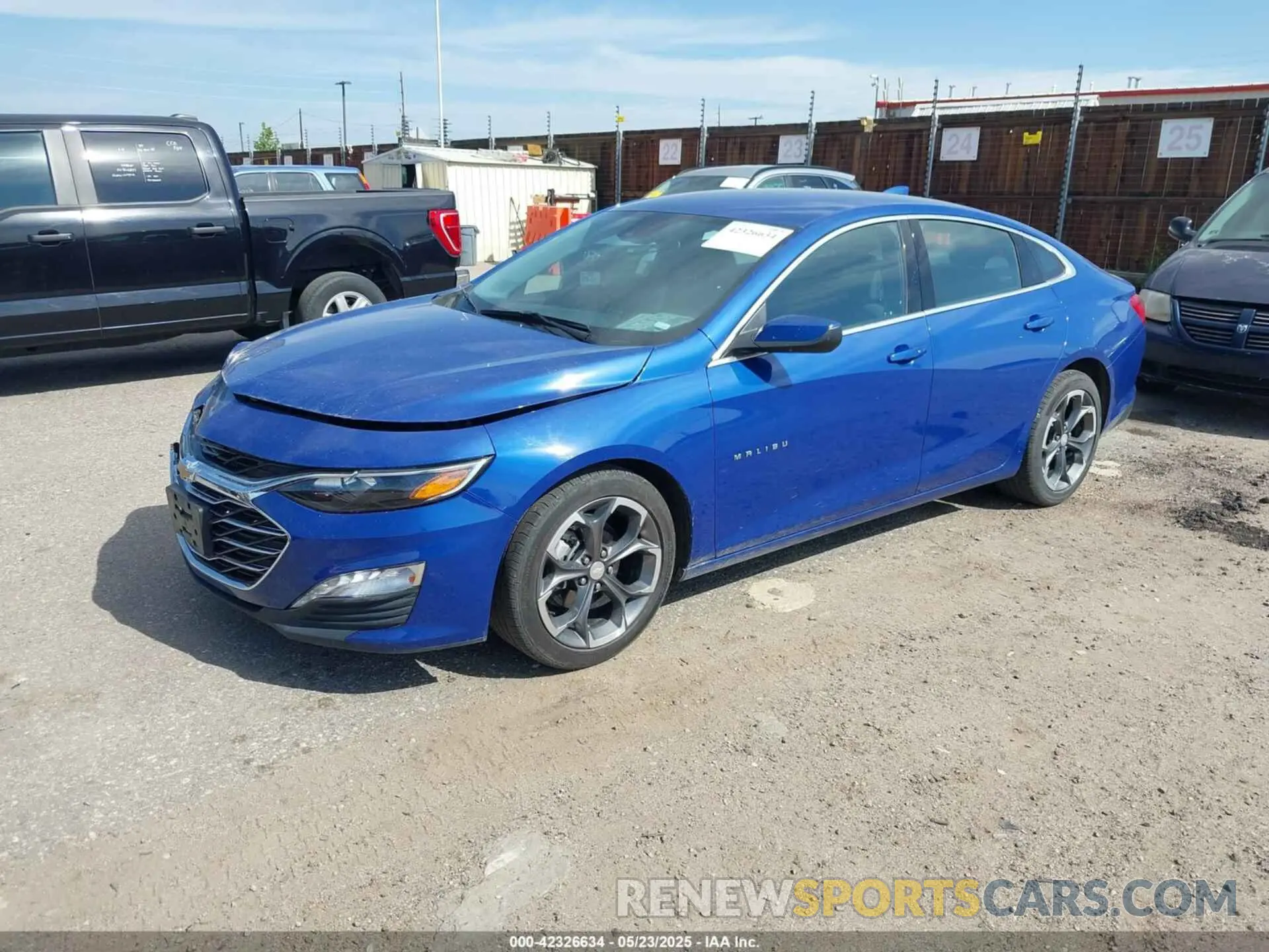 2 Фотография поврежденного автомобиля 1G1ZD5ST8PF228571 CHEVROLET MALIBU 2023
