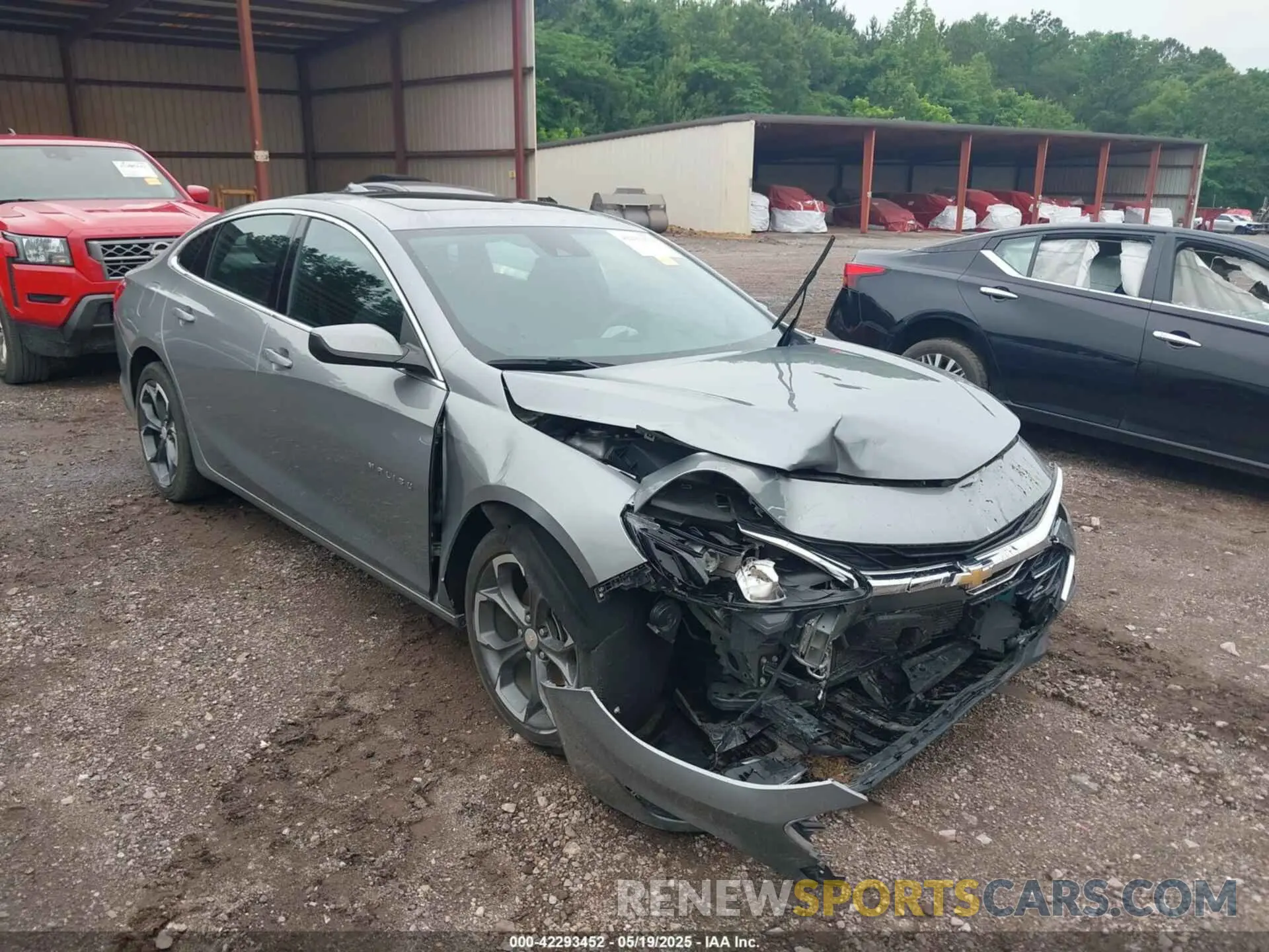1 Photograph of a damaged car 1G1ZD5ST8PF239148 CHEVROLET MALIBU 2023