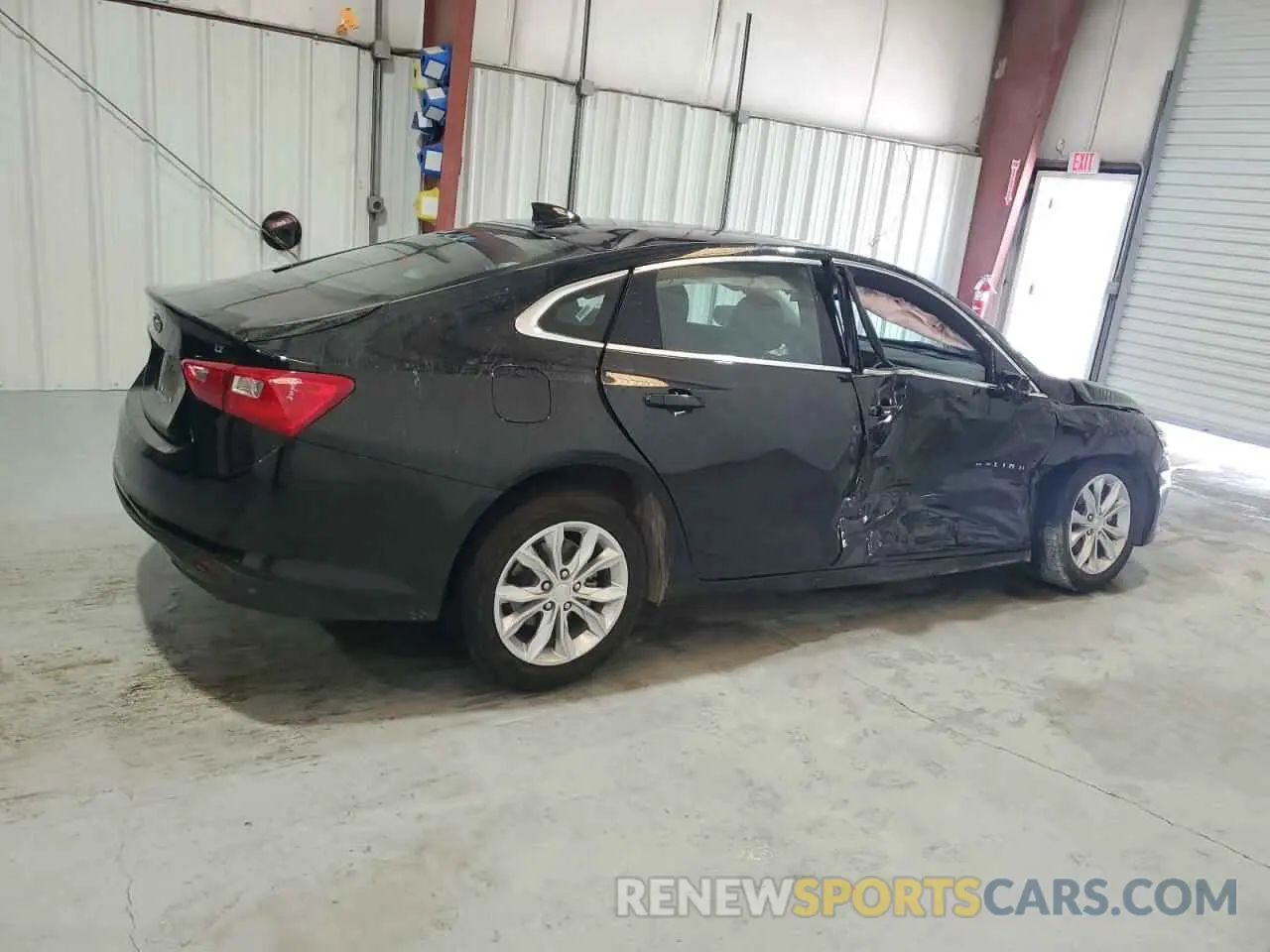 3 Photograph of a damaged car 1G1ZD5ST9PF132738 CHEVROLET MALIBU 2023