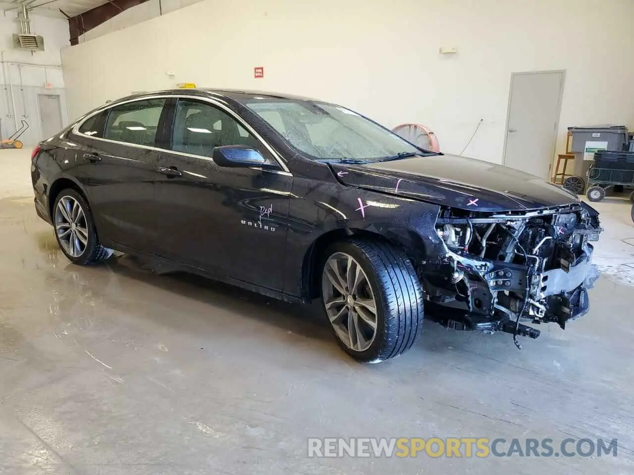 4 Фотография поврежденного автомобиля 1G1ZD5ST9PF135946 CHEVROLET MALIBU 2023