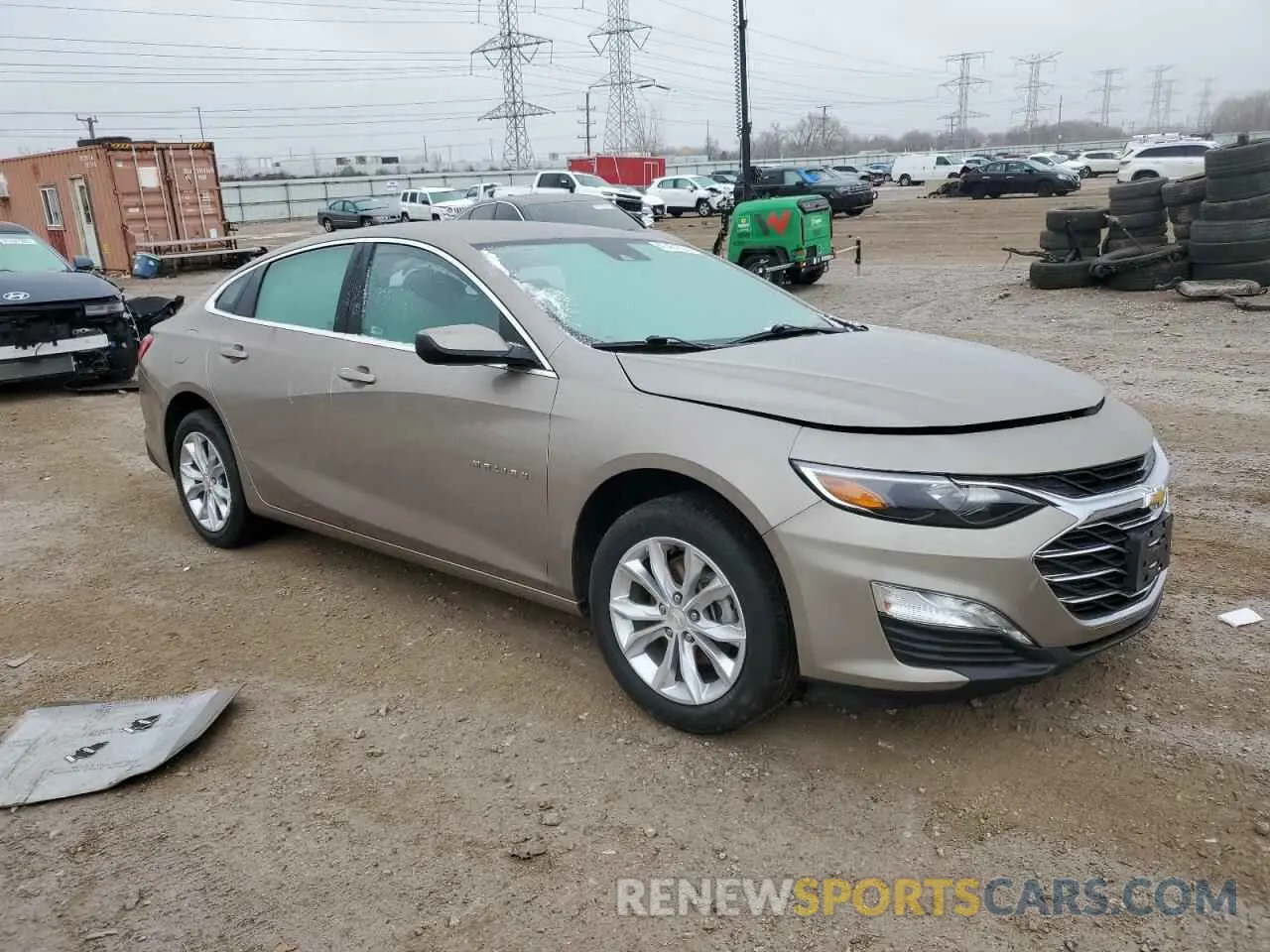 4 Photograph of a damaged car 1G1ZD5ST9PF139303 CHEVROLET MALIBU 2023