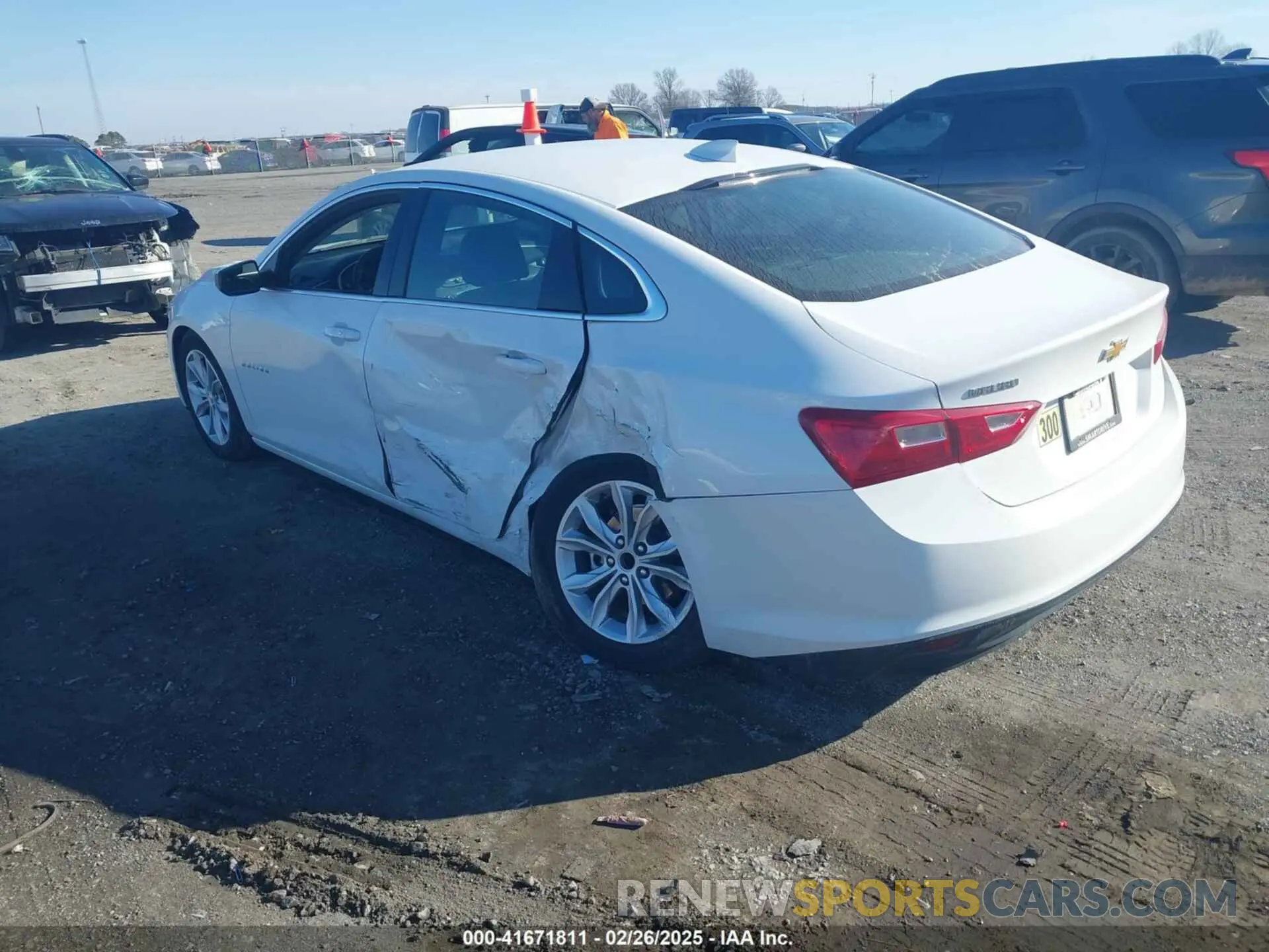 3 Фотография поврежденного автомобиля 1G1ZD5ST9PF147367 CHEVROLET MALIBU 2023