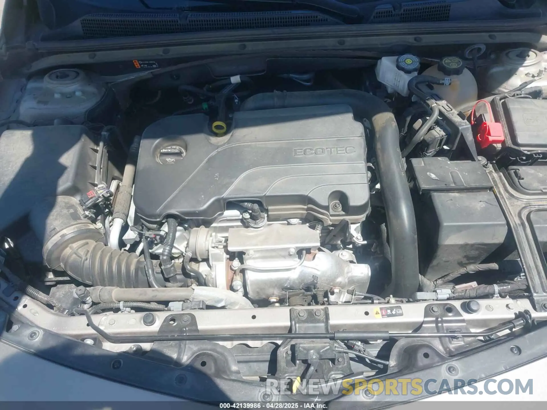 10 Photograph of a damaged car 1G1ZD5ST9PF180739 CHEVROLET MALIBU 2023