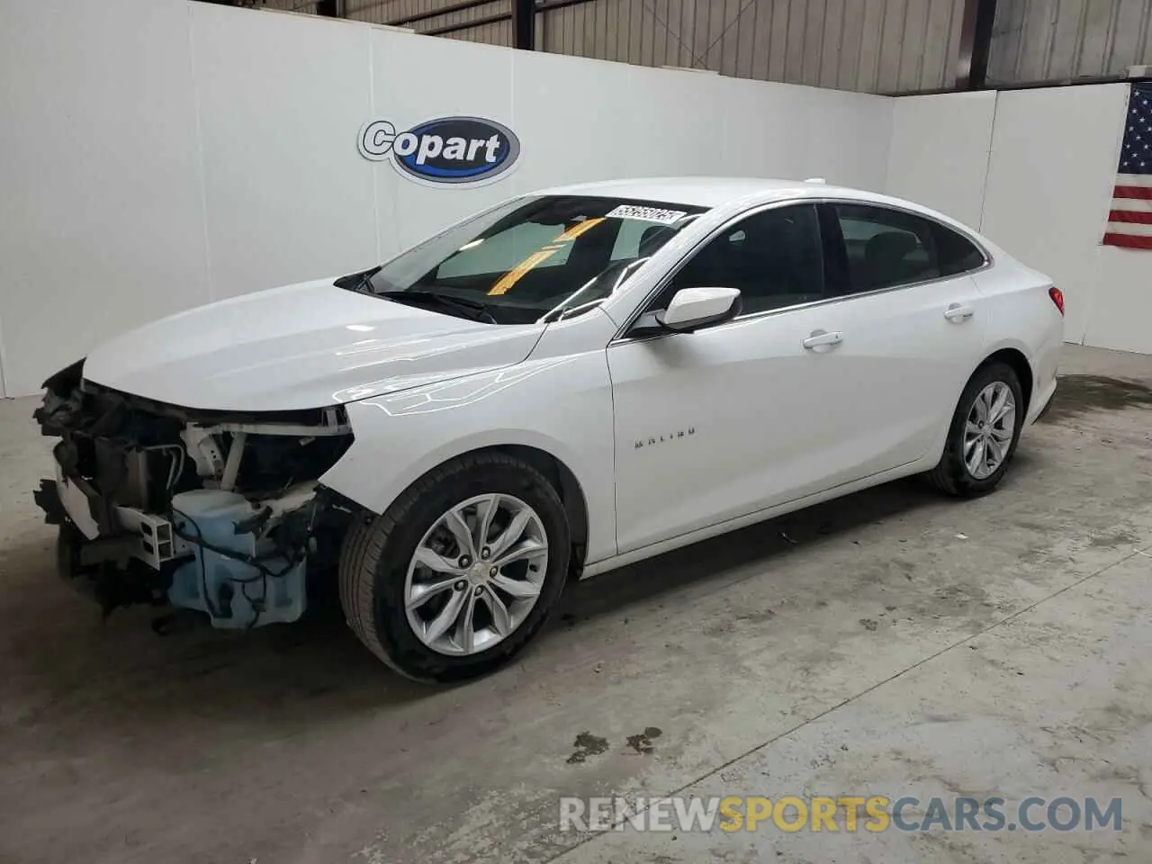 1 Photograph of a damaged car 1G1ZD5ST9PF181597 CHEVROLET MALIBU 2023