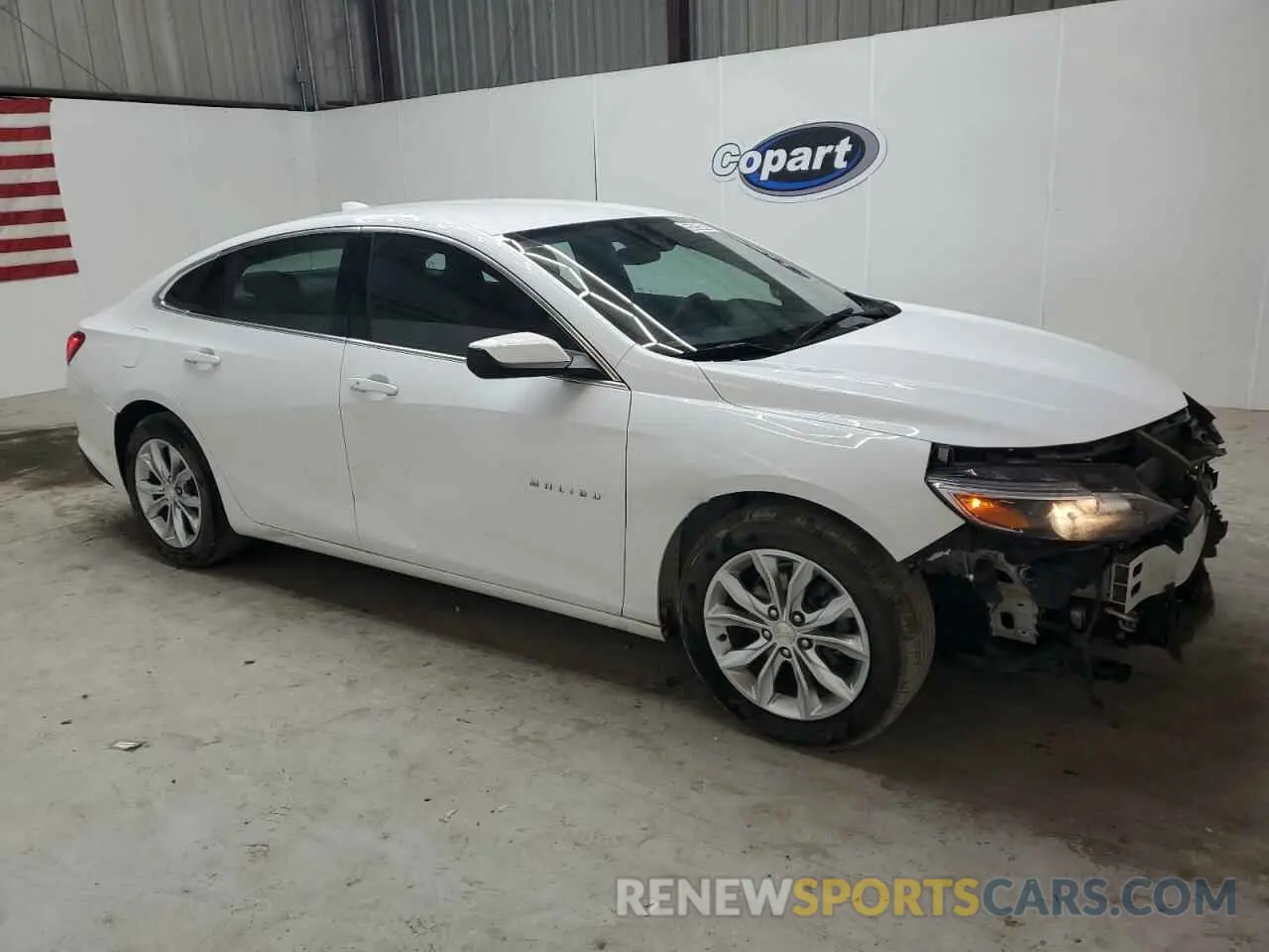 4 Photograph of a damaged car 1G1ZD5ST9PF181597 CHEVROLET MALIBU 2023