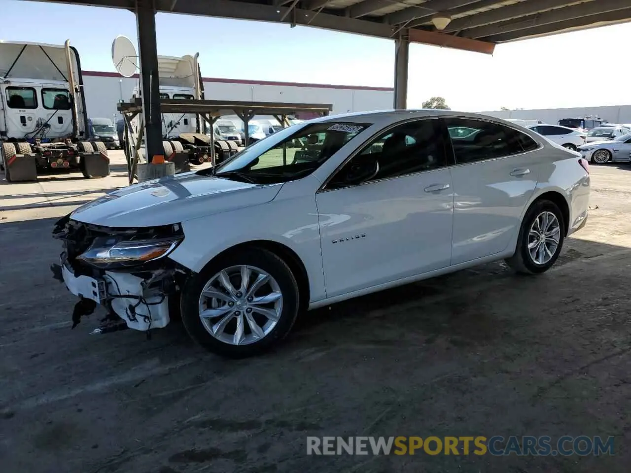 1 Фотография поврежденного автомобиля 1G1ZD5ST9PF183625 CHEVROLET MALIBU 2023