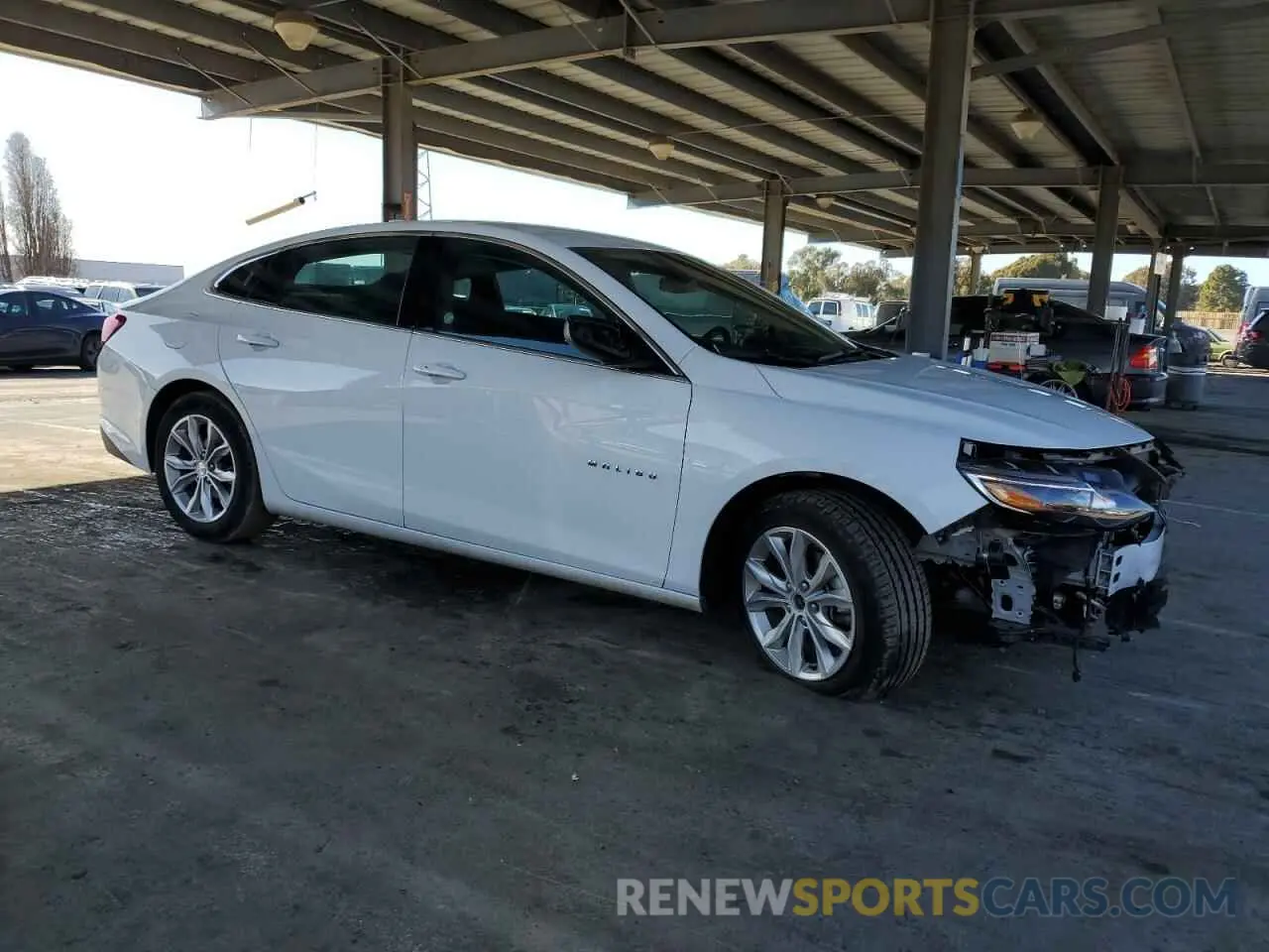 4 Фотография поврежденного автомобиля 1G1ZD5ST9PF183625 CHEVROLET MALIBU 2023