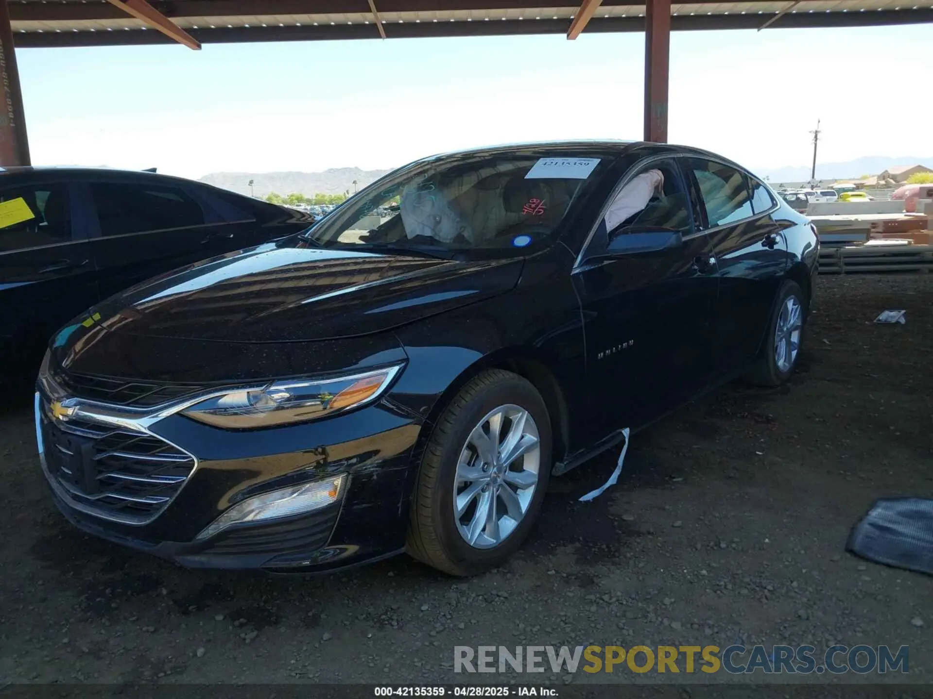 2 Photograph of a damaged car 1G1ZD5ST9PF222469 CHEVROLET MALIBU 2023