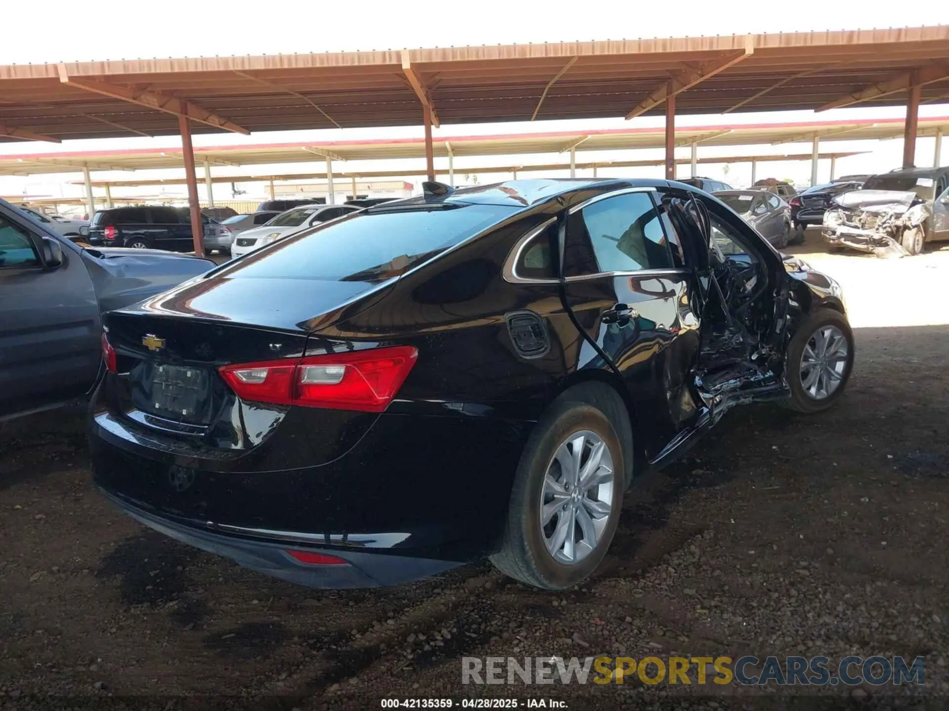 4 Photograph of a damaged car 1G1ZD5ST9PF222469 CHEVROLET MALIBU 2023