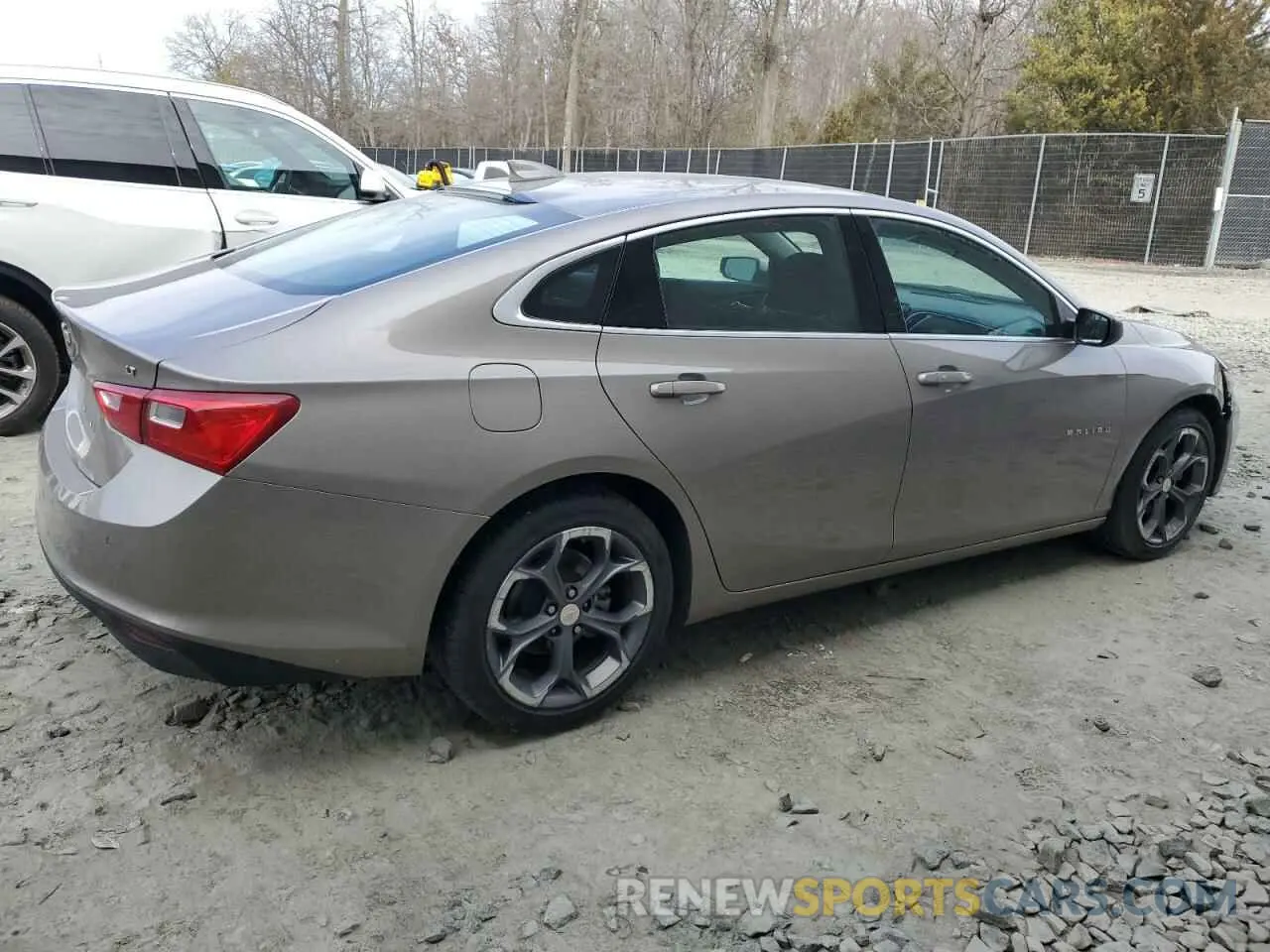3 Photograph of a damaged car 1G1ZD5ST9PF224240 CHEVROLET MALIBU 2023