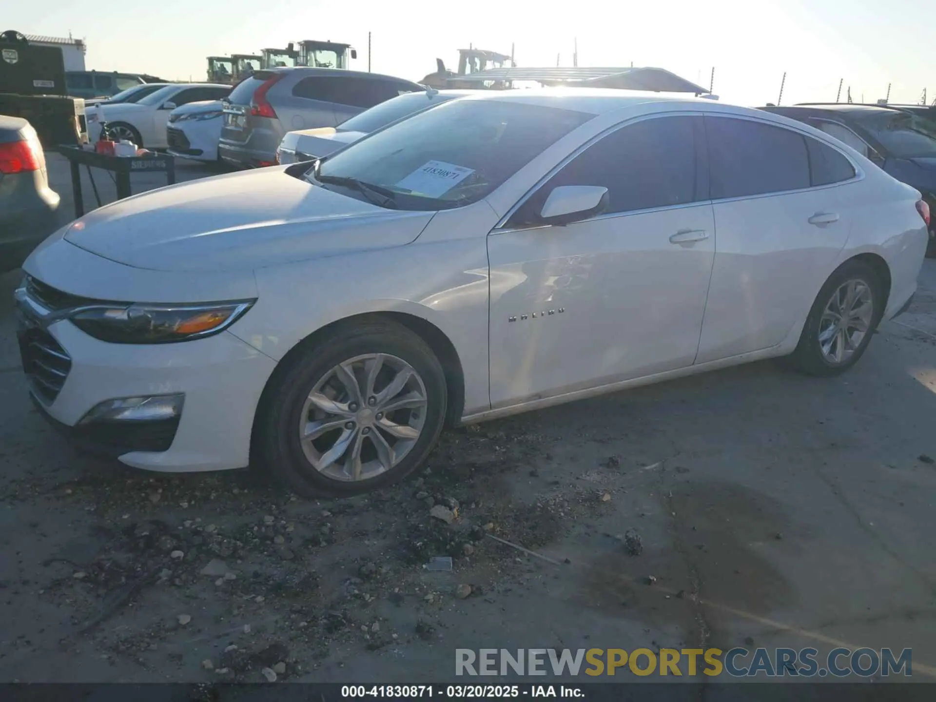 2 Photograph of a damaged car 1G1ZD5ST9PF227008 CHEVROLET MALIBU 2023