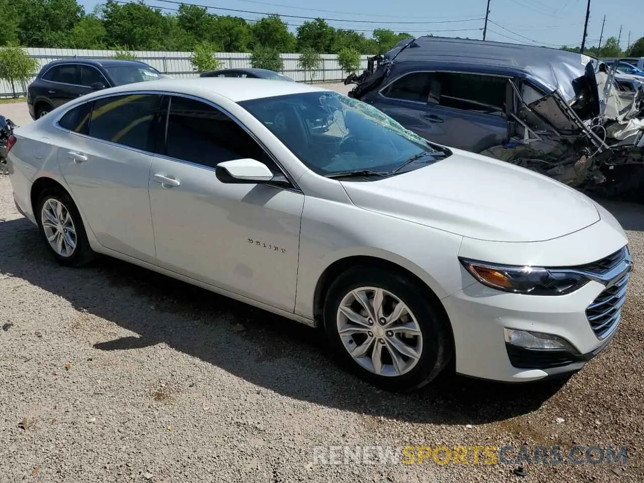 4 Photograph of a damaged car 1G1ZD5ST9PF233102 CHEVROLET MALIBU 2023