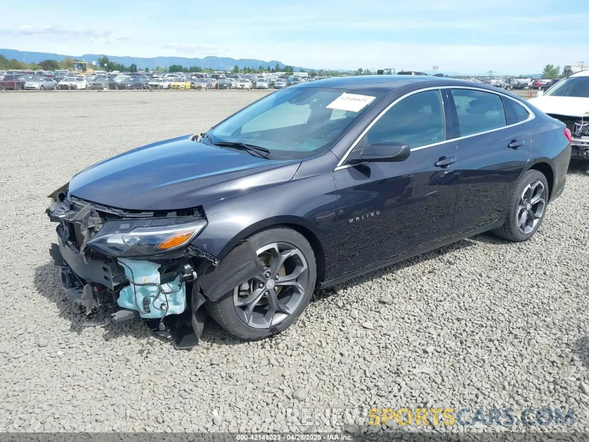 2 Фотография поврежденного автомобиля 1G1ZD5ST9PF238428 CHEVROLET MALIBU 2023