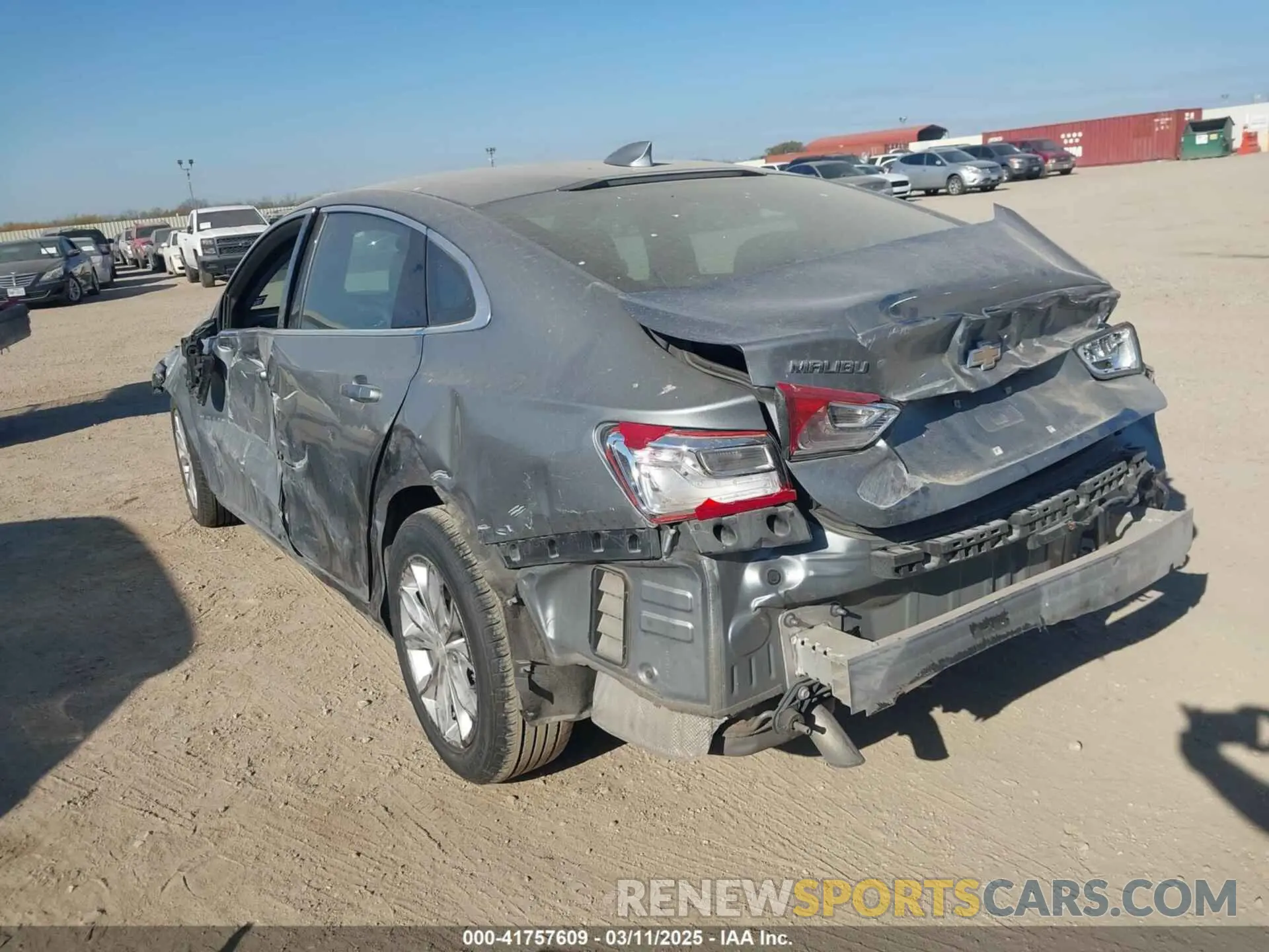 3 Фотография поврежденного автомобиля 1G1ZD5STXPF163836 CHEVROLET MALIBU 2023