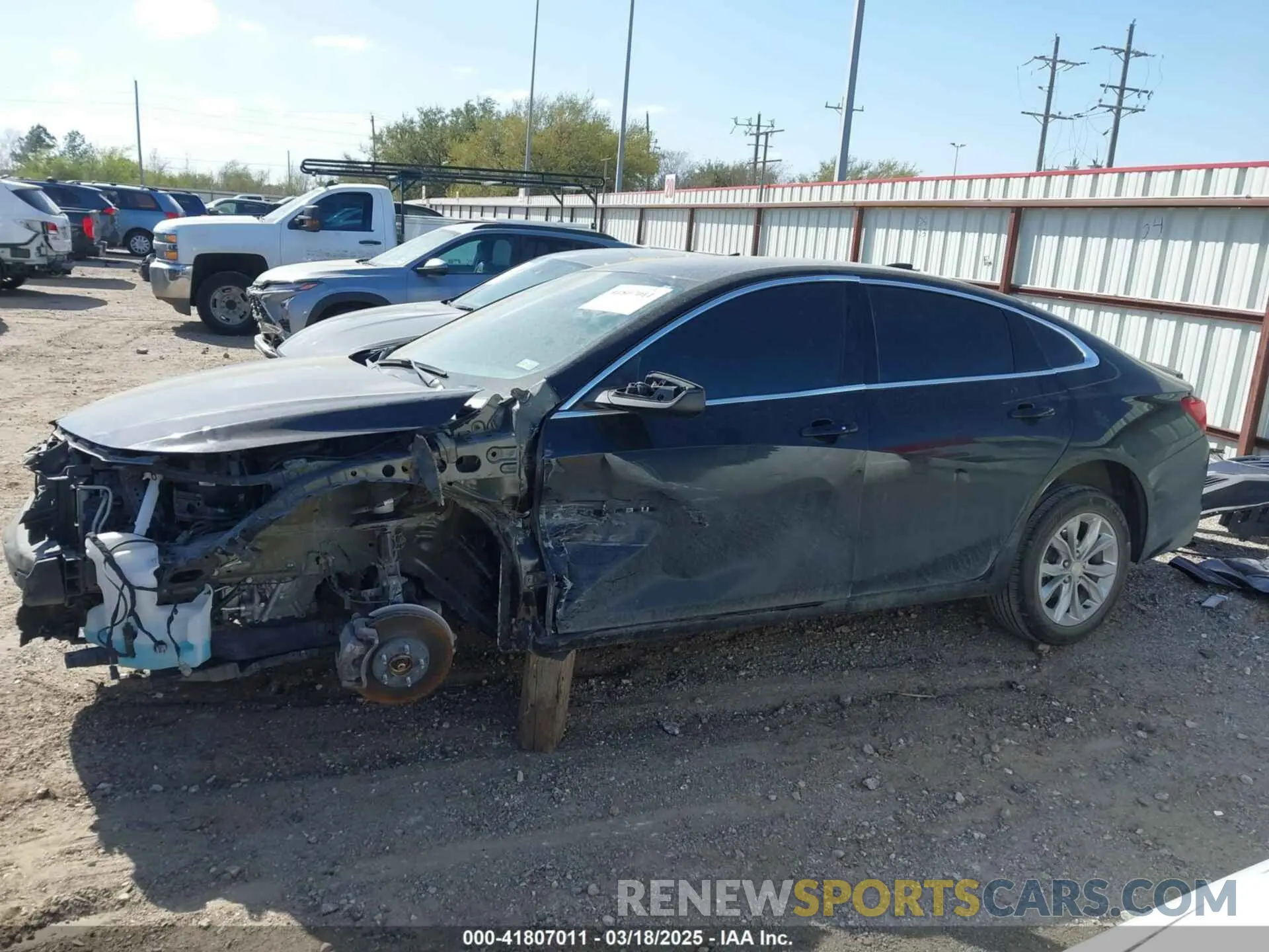 15 Photograph of a damaged car 1G1ZD5STXPF167837 CHEVROLET MALIBU 2023