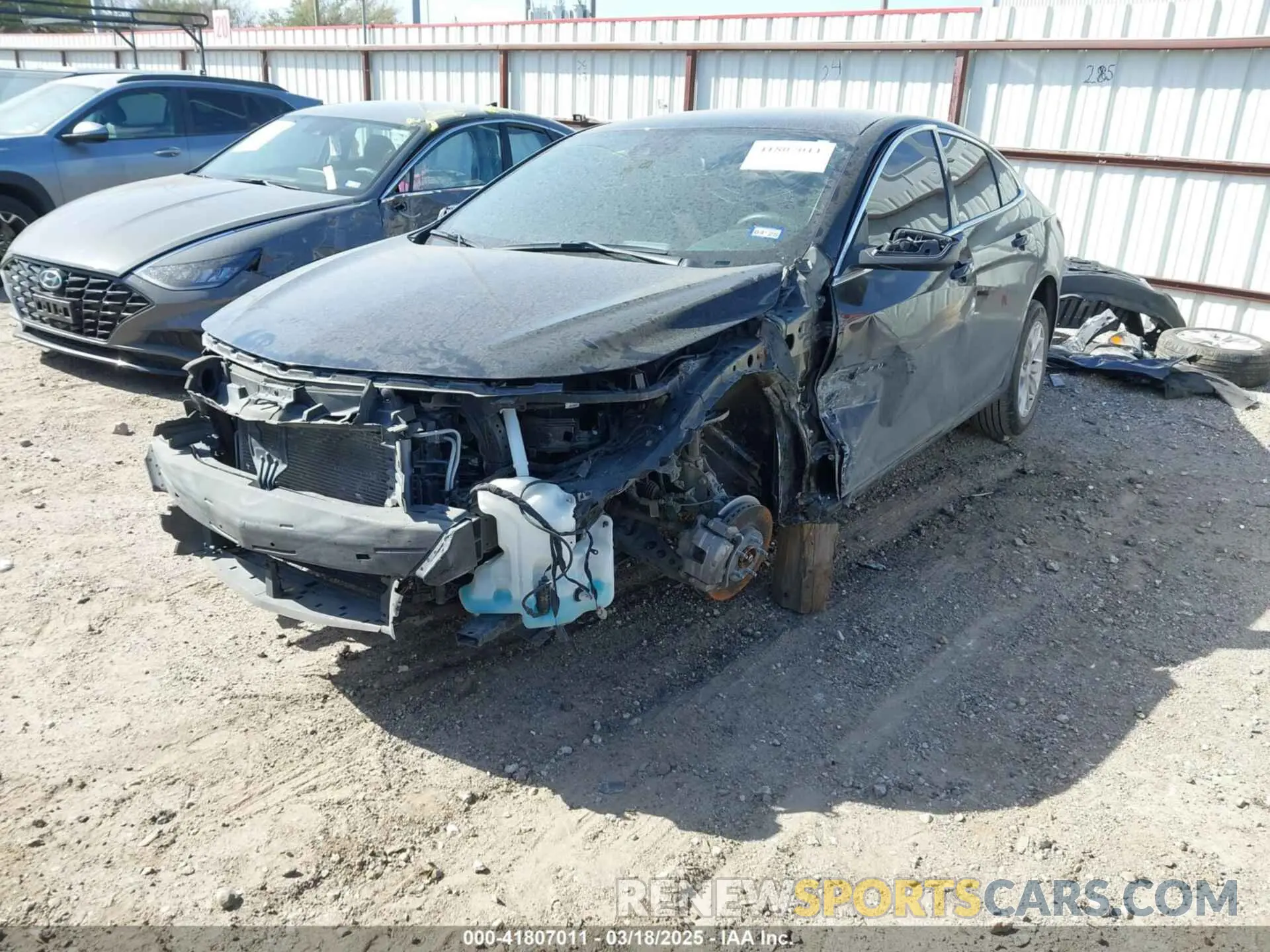 2 Photograph of a damaged car 1G1ZD5STXPF167837 CHEVROLET MALIBU 2023