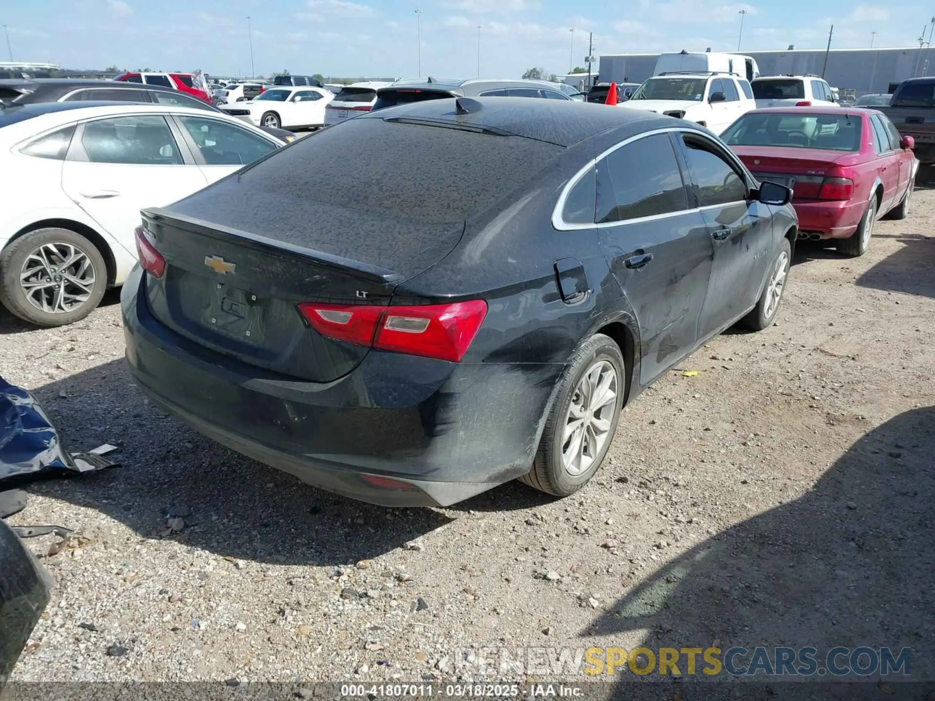 4 Photograph of a damaged car 1G1ZD5STXPF167837 CHEVROLET MALIBU 2023