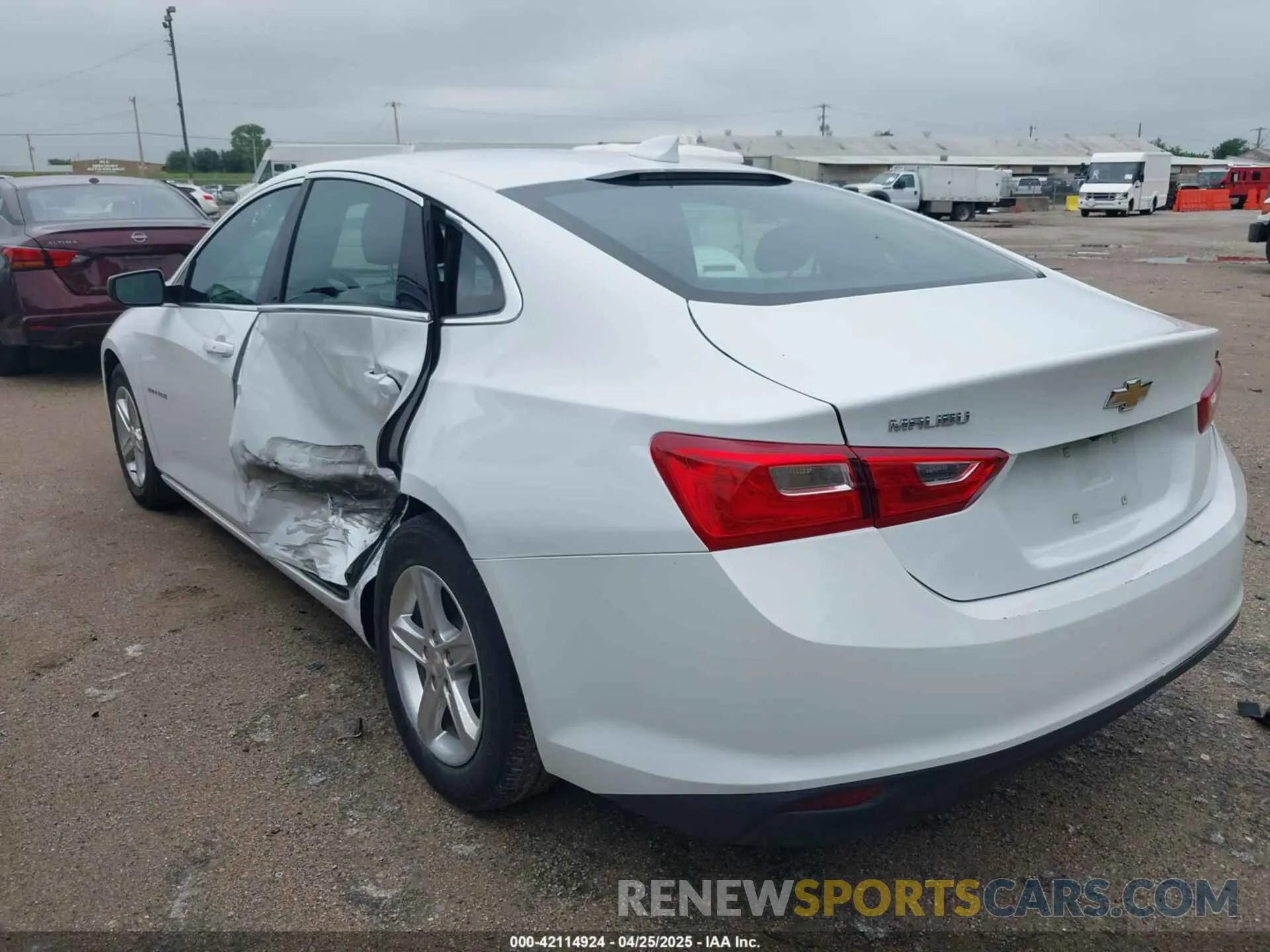 3 Photograph of a damaged car 1G1ZD5STXPF182189 CHEVROLET MALIBU 2023