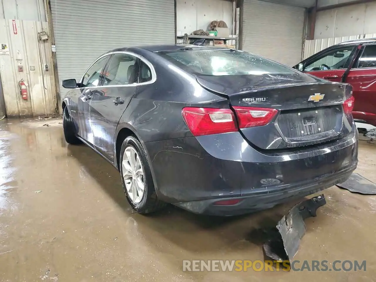2 Photograph of a damaged car 1G1ZD5STXPF197372 CHEVROLET MALIBU 2023
